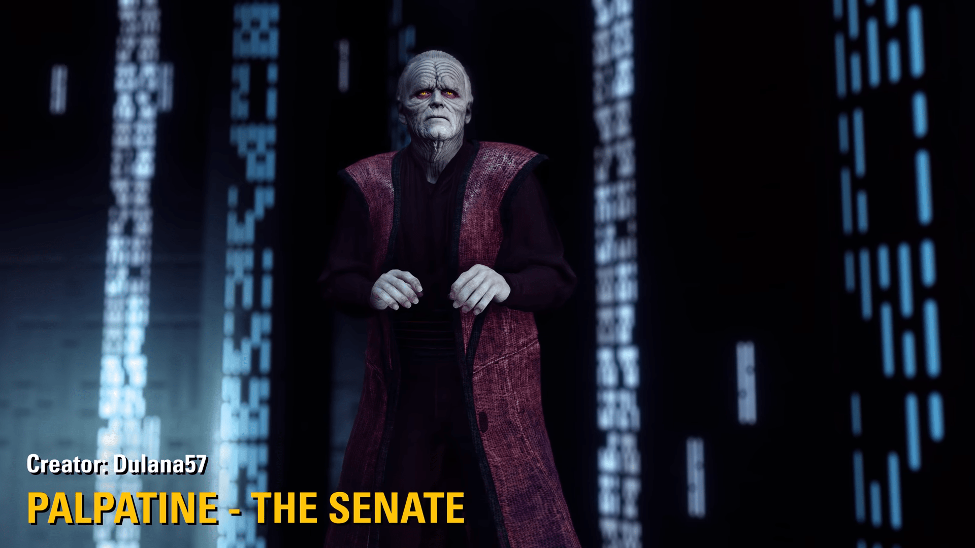 Palpatine 'The Senate' appearance mod r/StarWarsBattlefront
