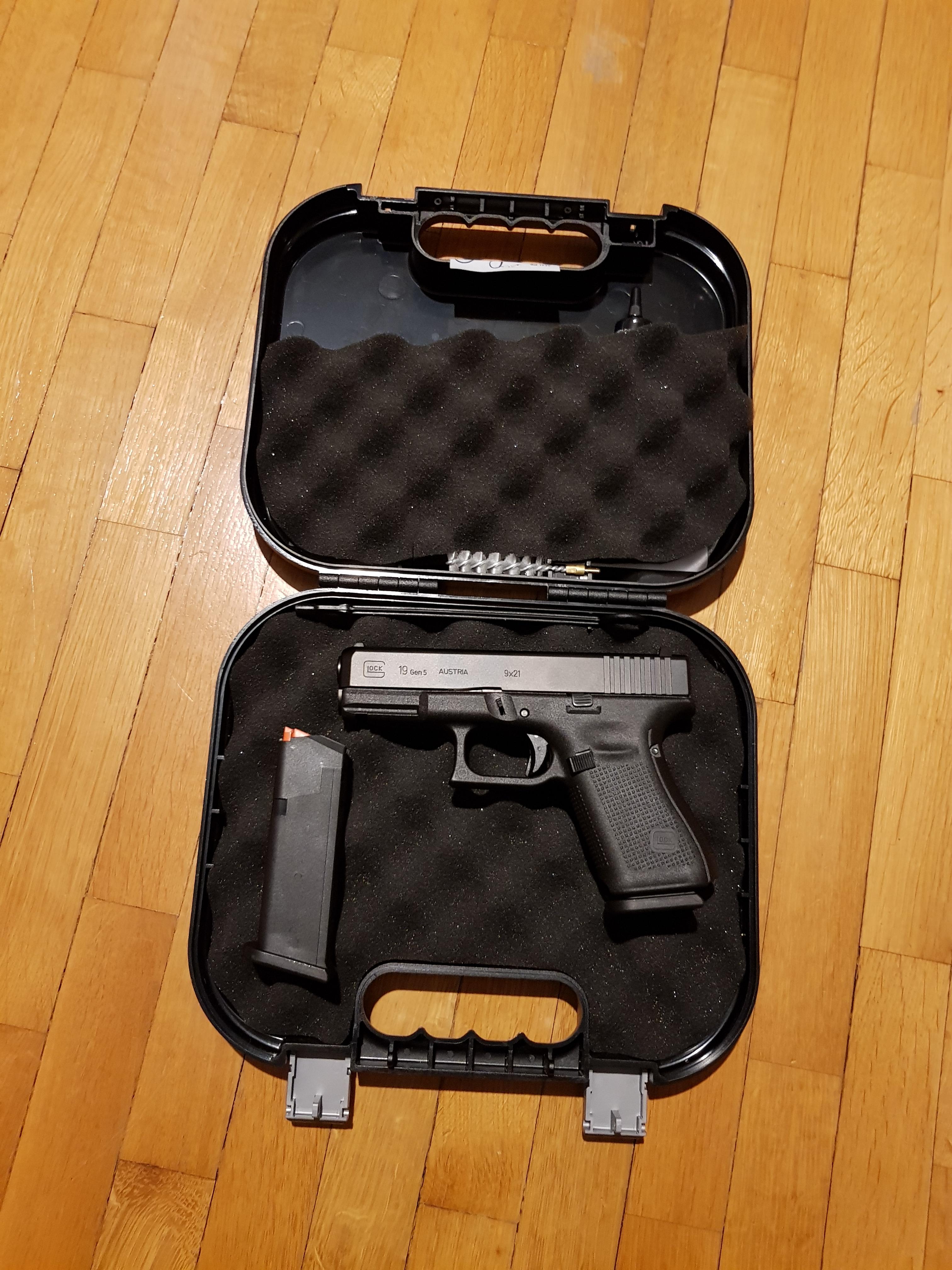 Even though it was a pain as an italian to get my hands on a firearm, I