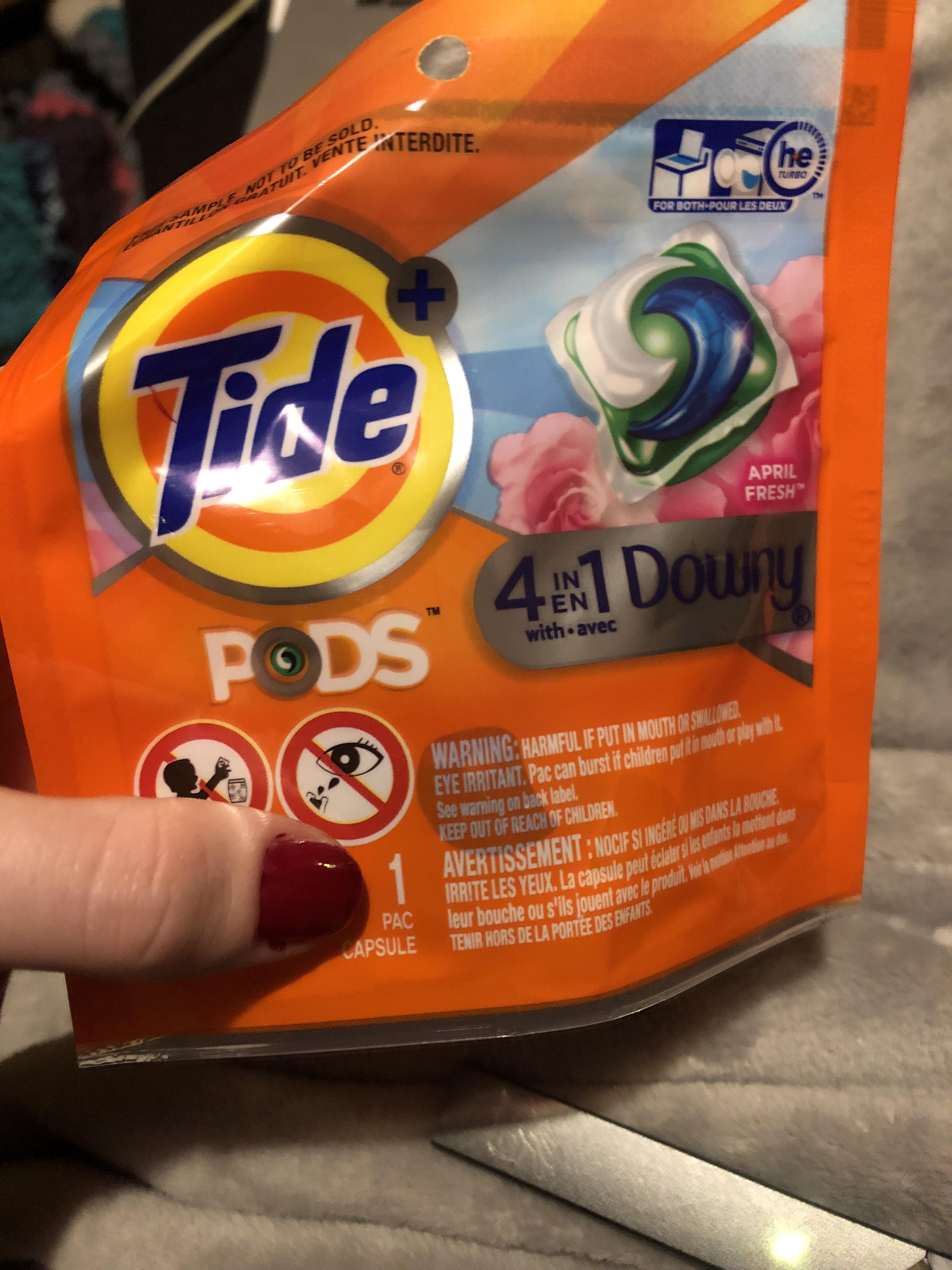 RA handed out bags of single tide pods today r/college