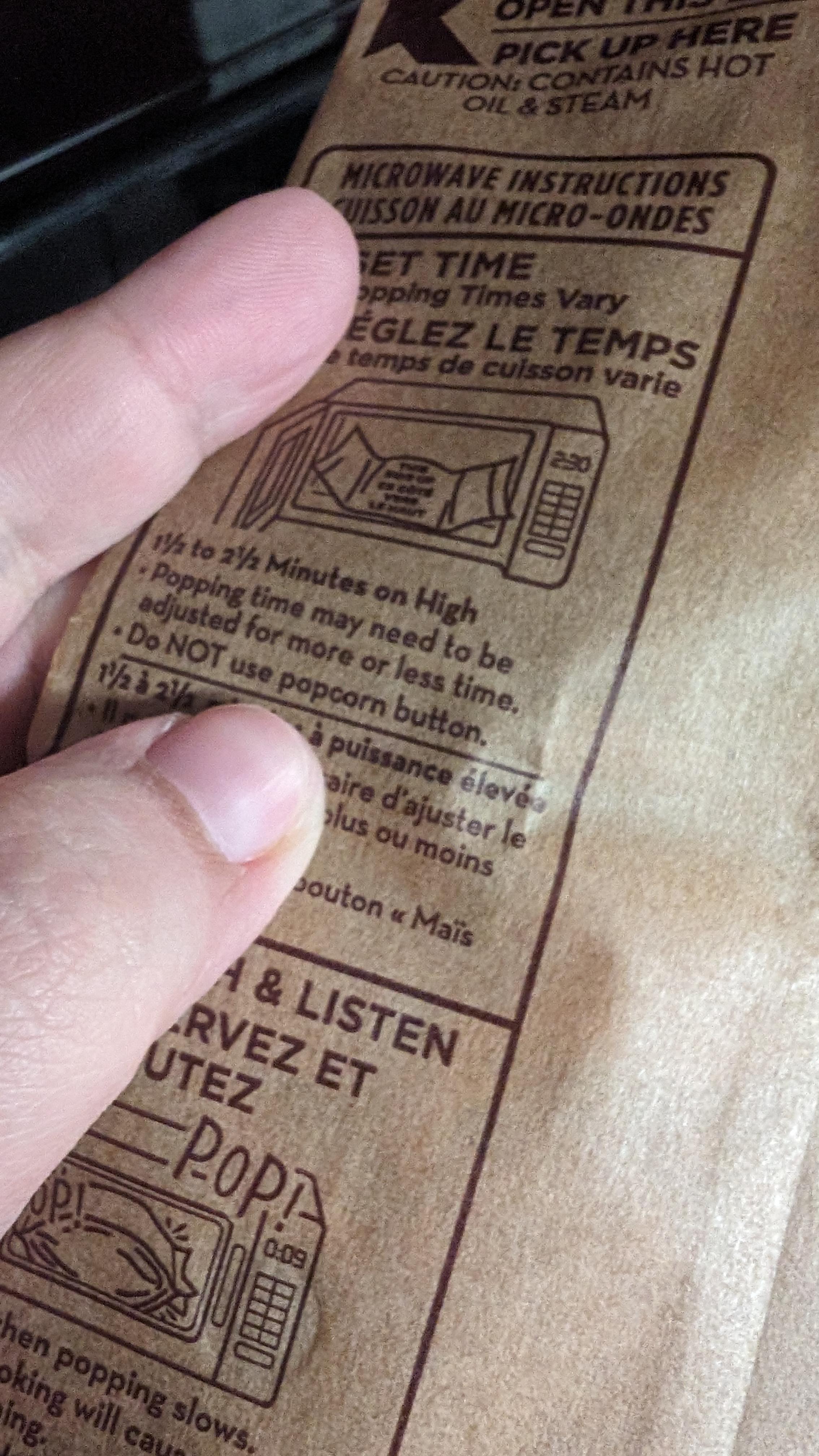 Microwave Popcorn and the Popcorn Button r/FoodTheorists