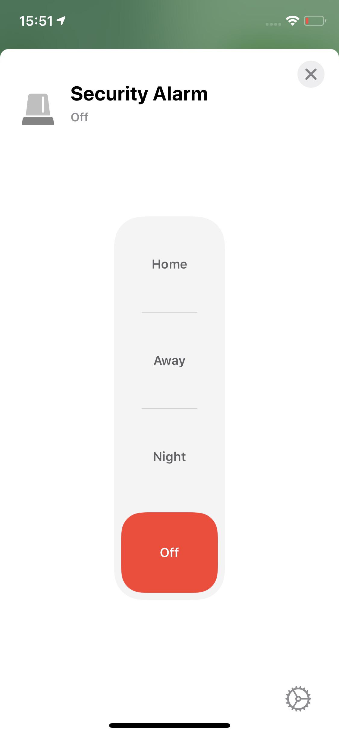How do remove this security alarm? It was added automatically when I