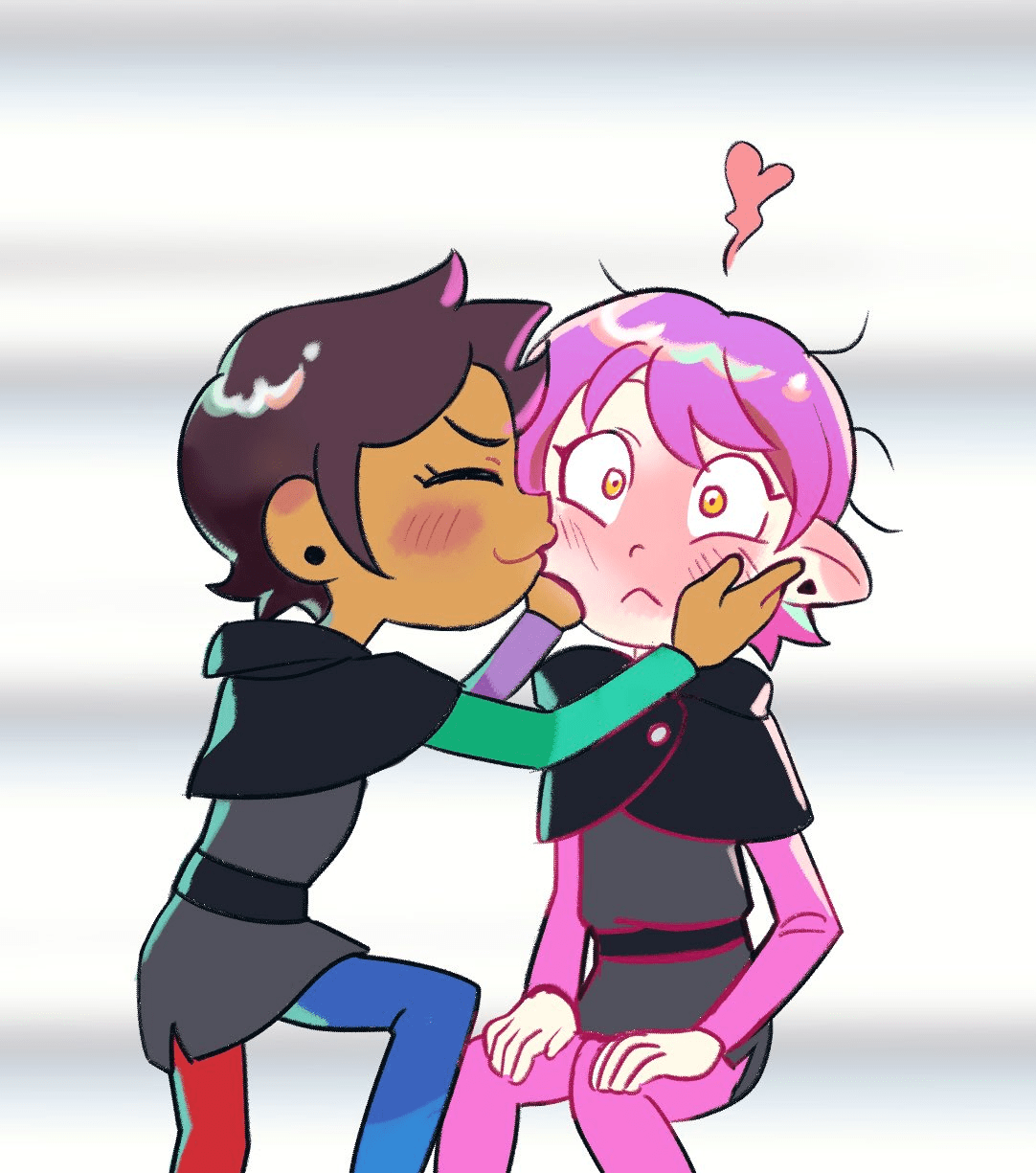 [The Owl House] Kiss a Sweet Potato by zackjay111 r/wholesomeyuri