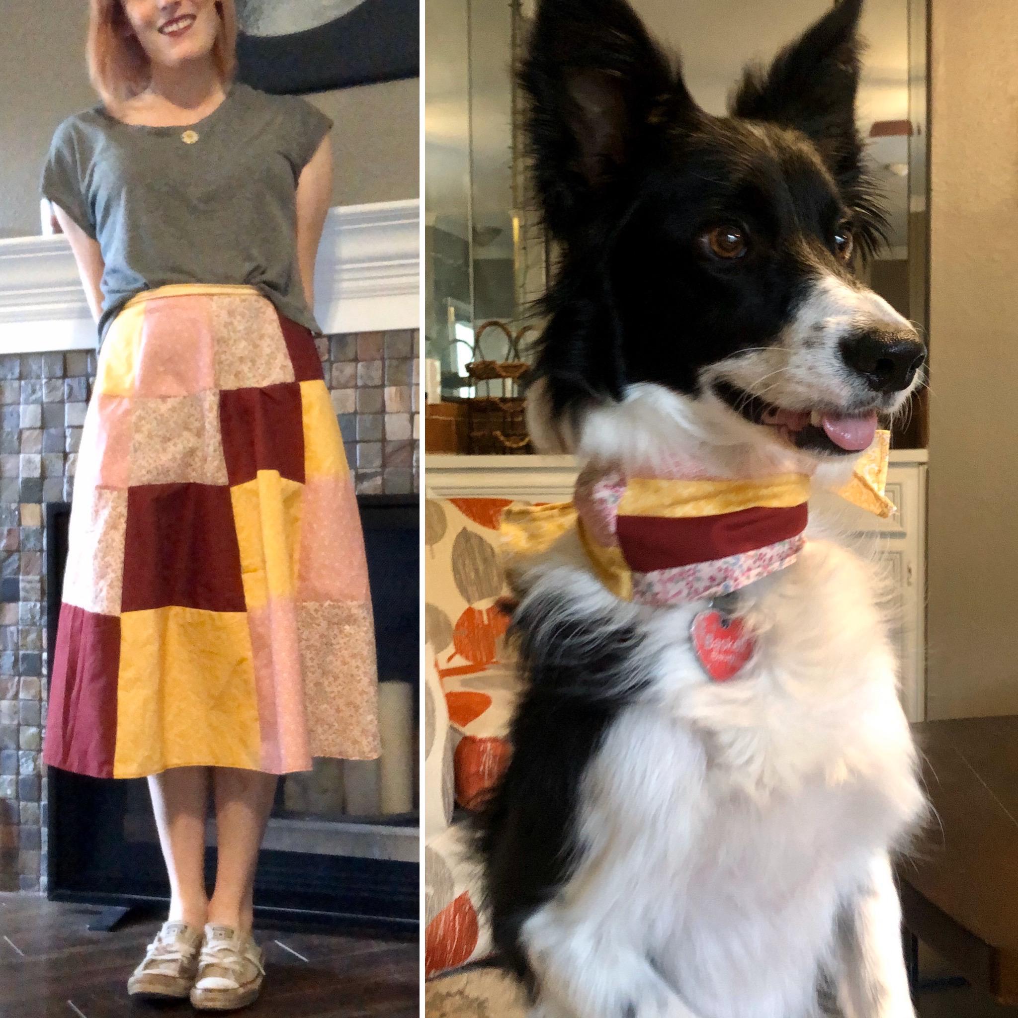 Quarantine = matching dog outfits r/sewing