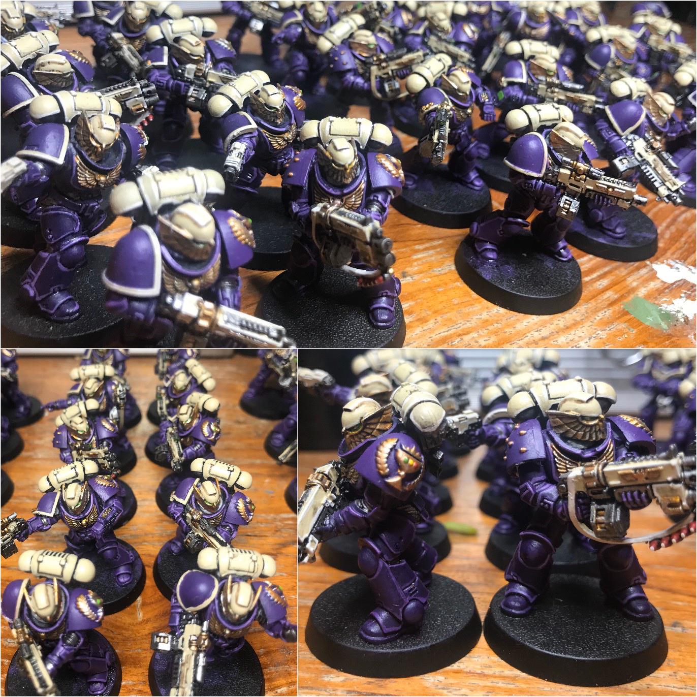 2nd batch of Soul Drinkers intercessors almost done. 72 hours spent