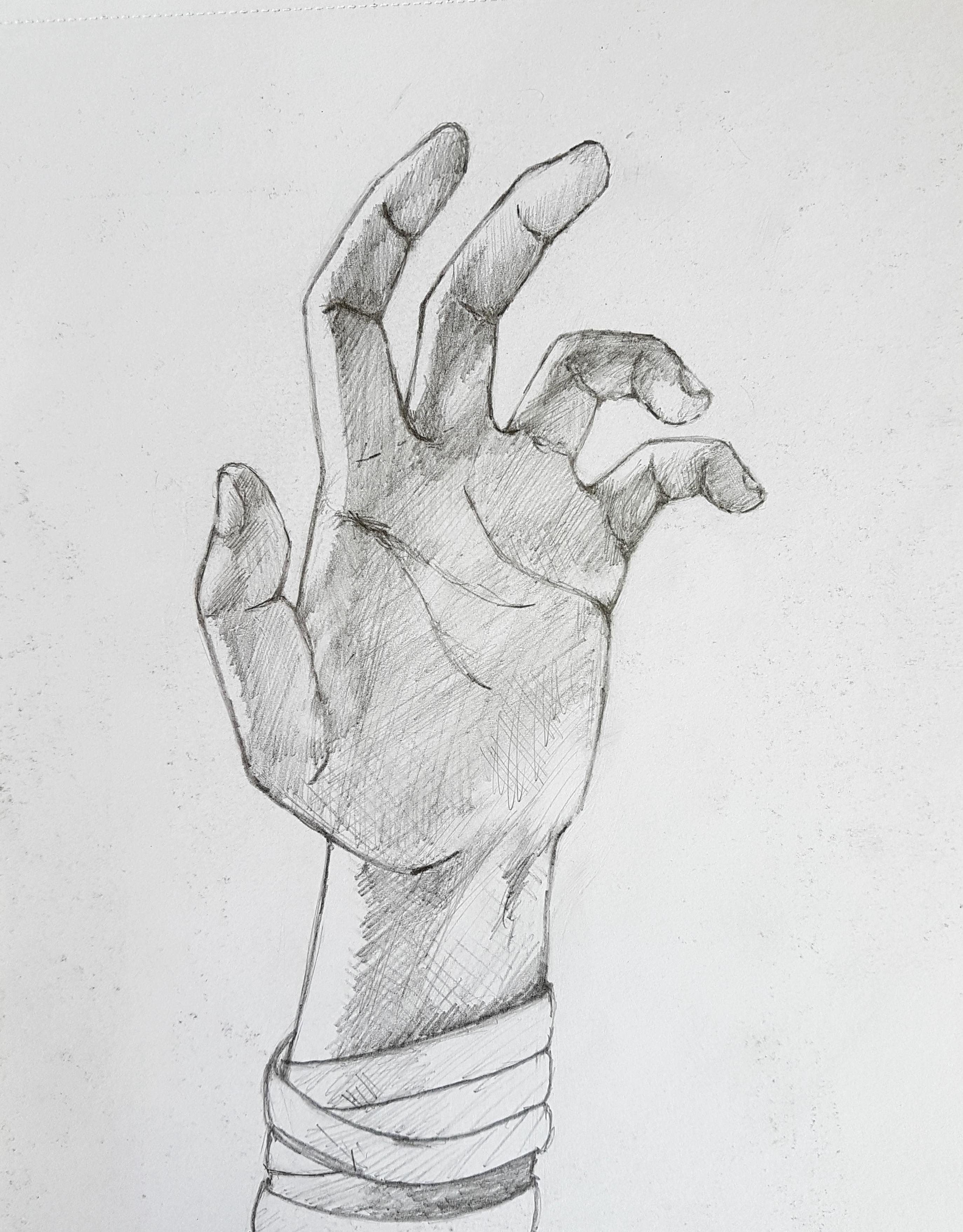 How To Draw A Hand Reaching Out