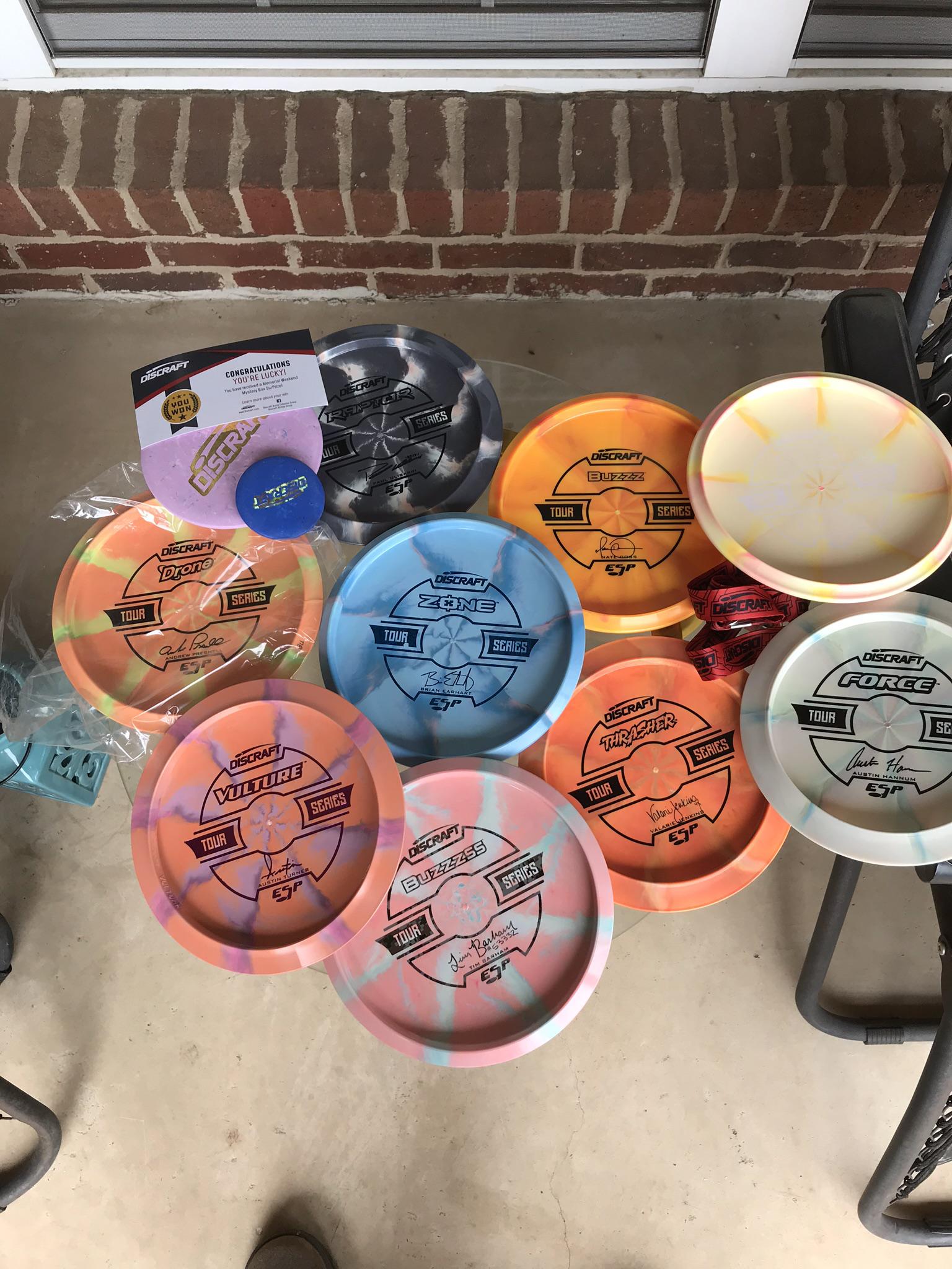 4.7 lb discraft mystery box r/discgolf