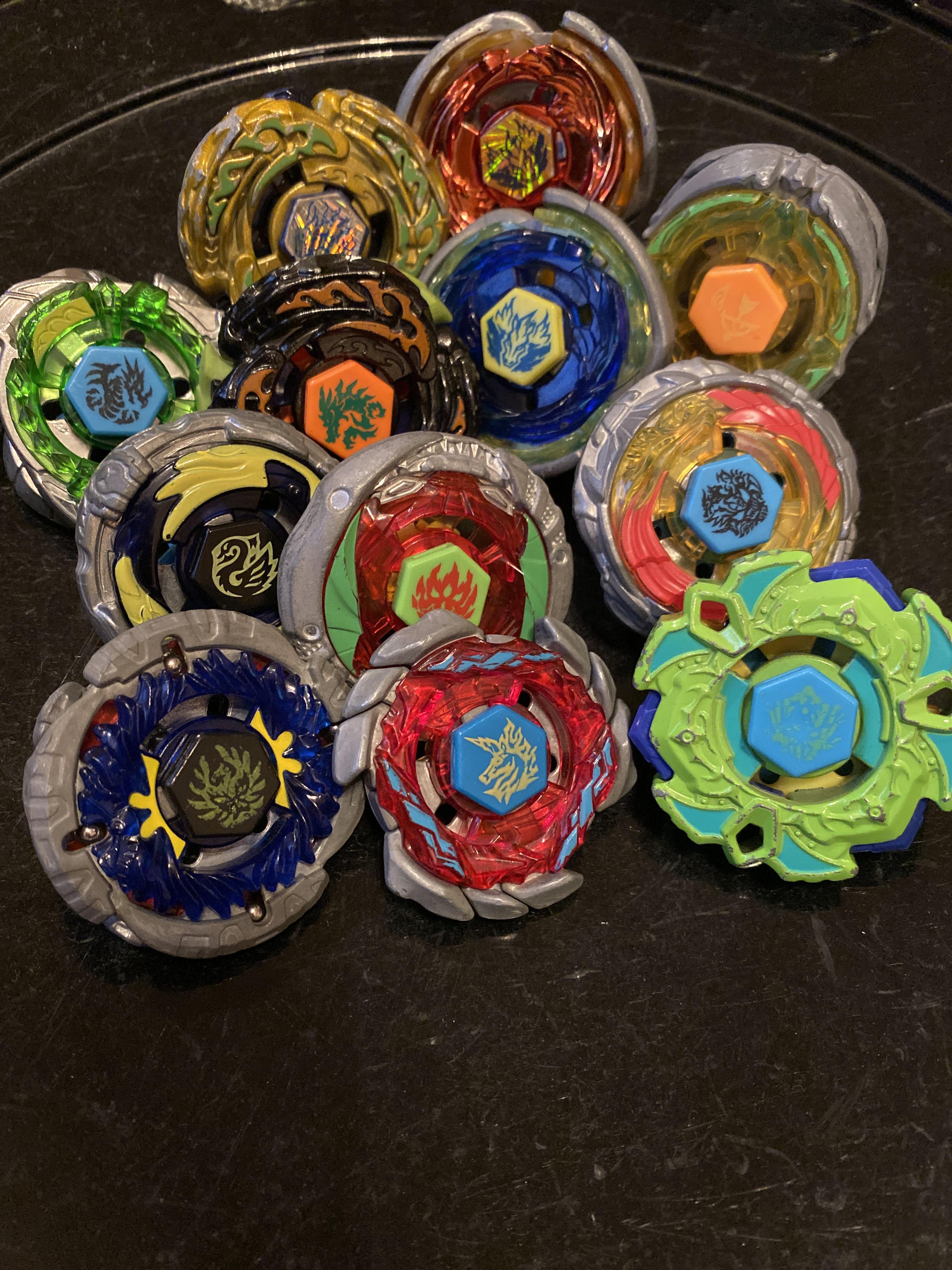 Complete set of Spark FX Hyperblades! r/Beyblade