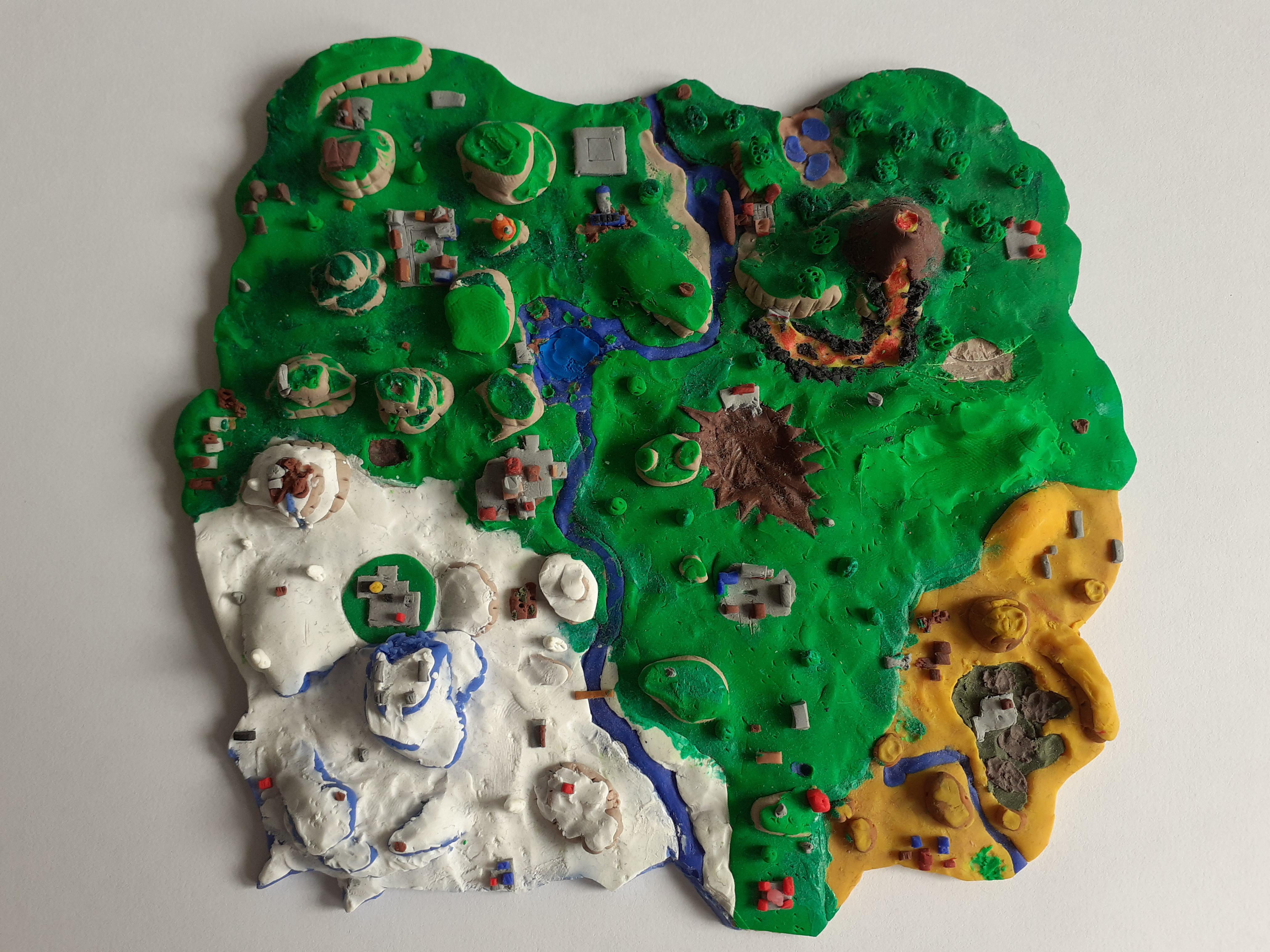 Concept Map Clay Building Fortnite chapter 1 map created with clay! clayclaim