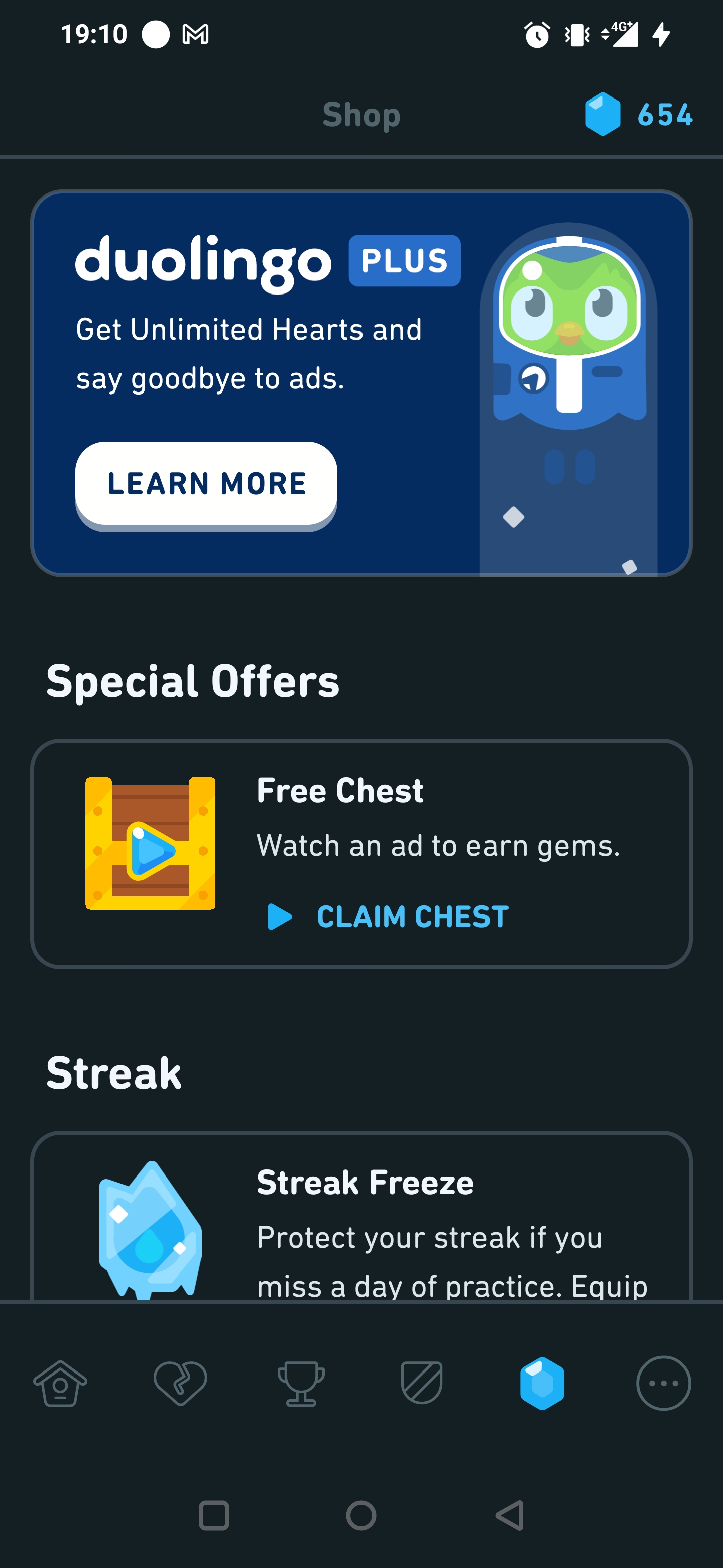 I got info about an Early Bird chest, but it doesn't appear in the shop. What's happening? r