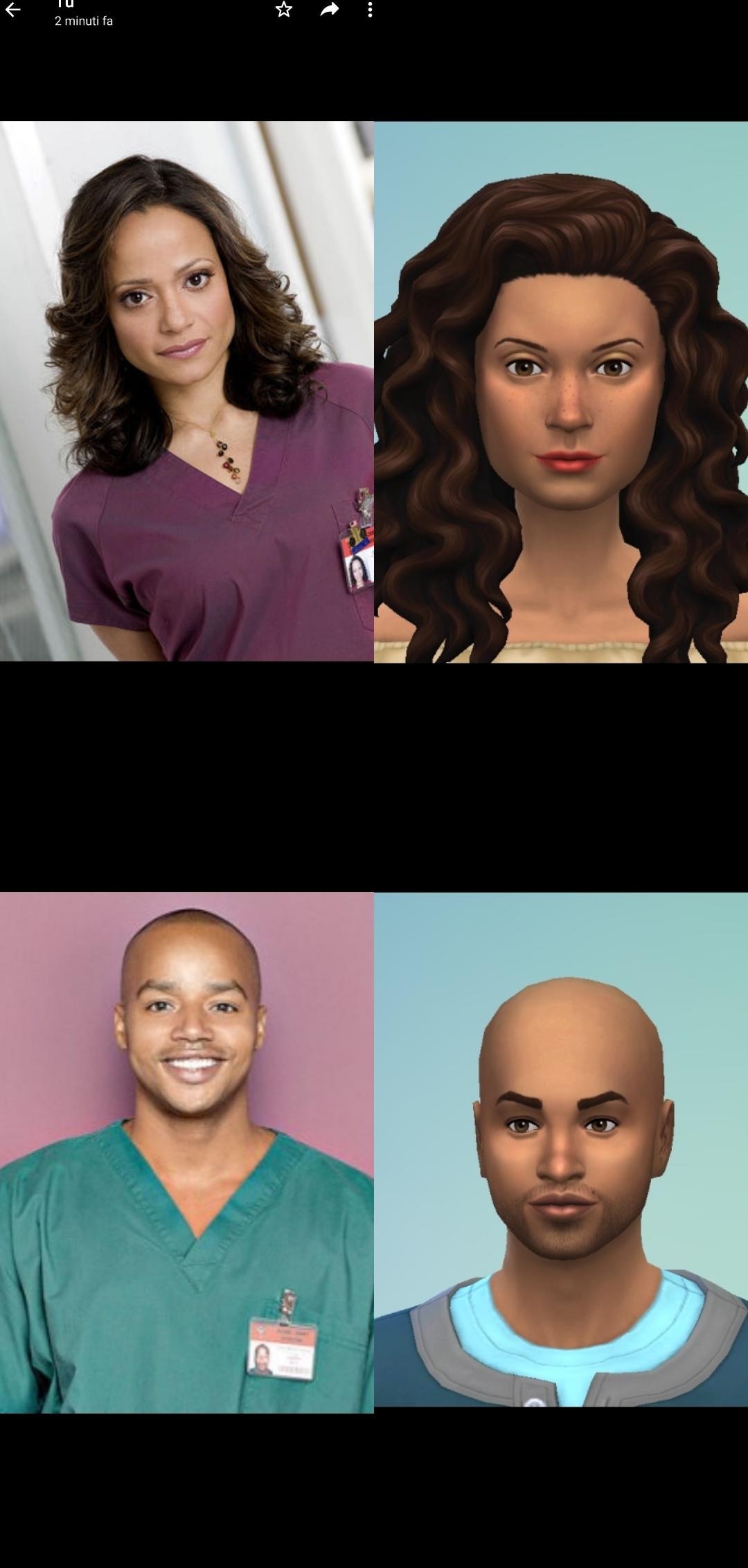 Couples of Scrubs pt1 Carla&Turk r/thesims