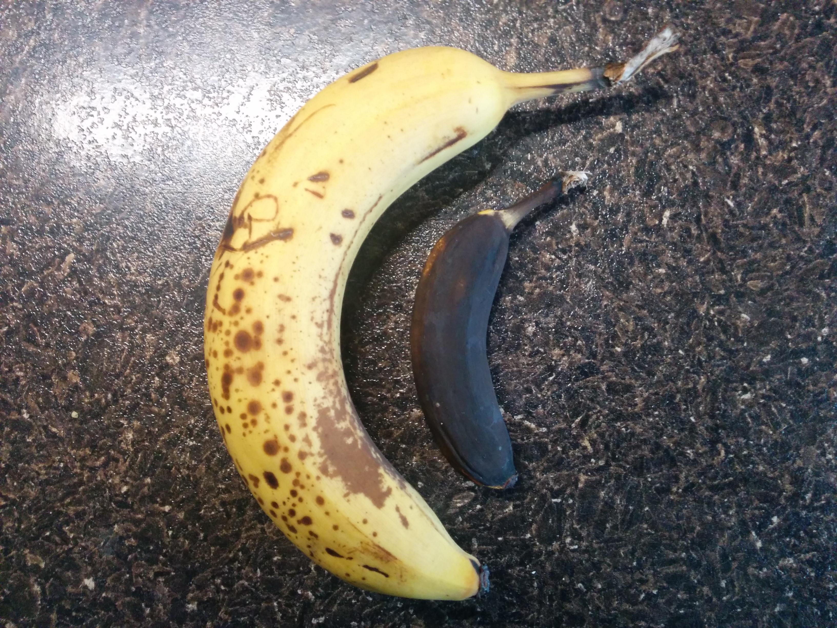Tiny black banana r/fruit