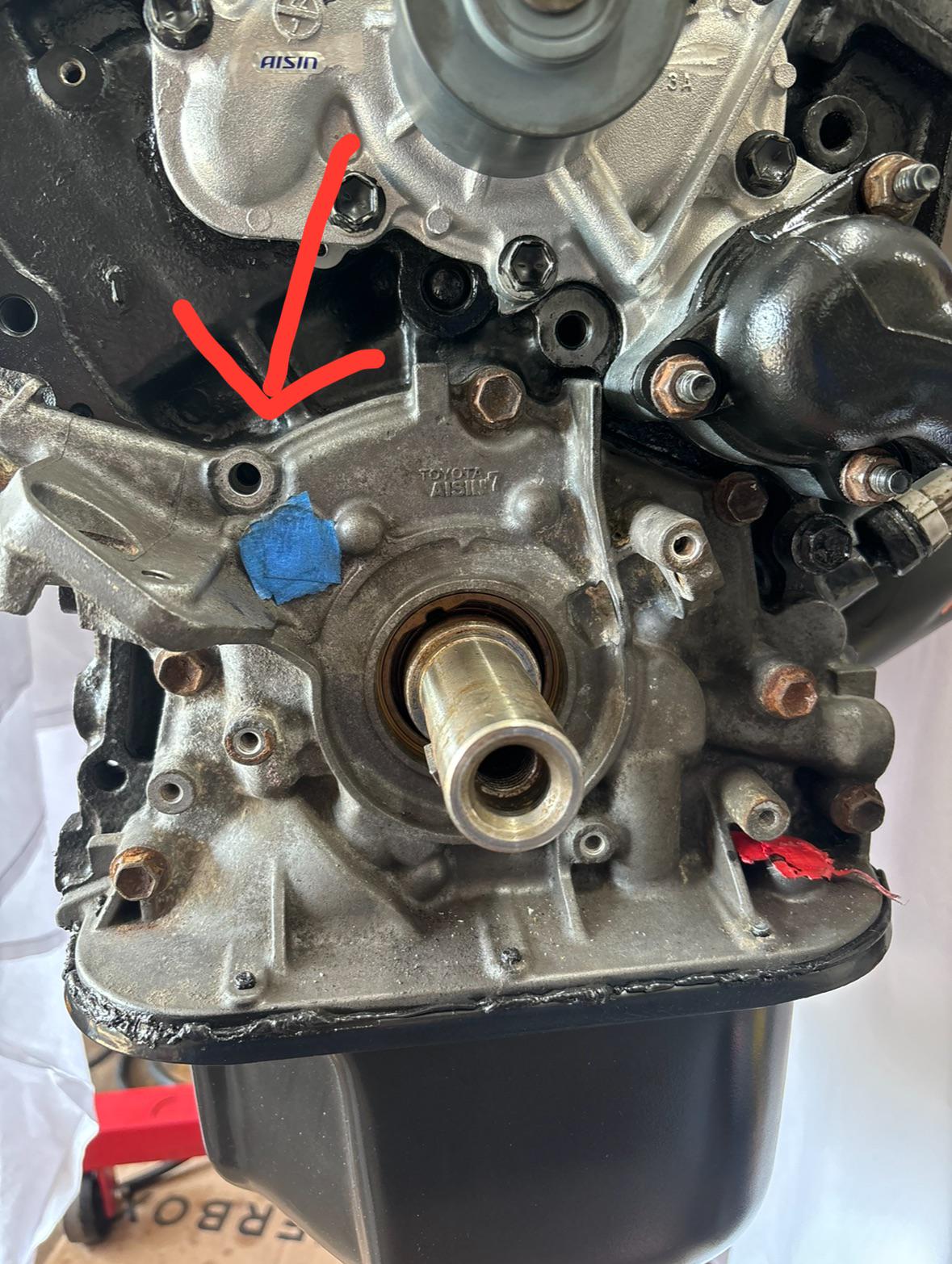 Did I cause an oil leak? Replace oil pump? r/EngineBuilding
