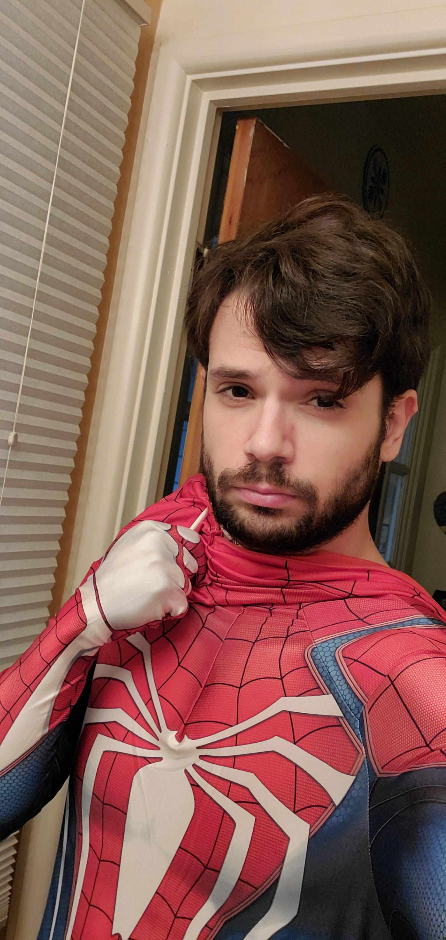 Insomniac SpiderMan Costume came in today) r/Spiderman