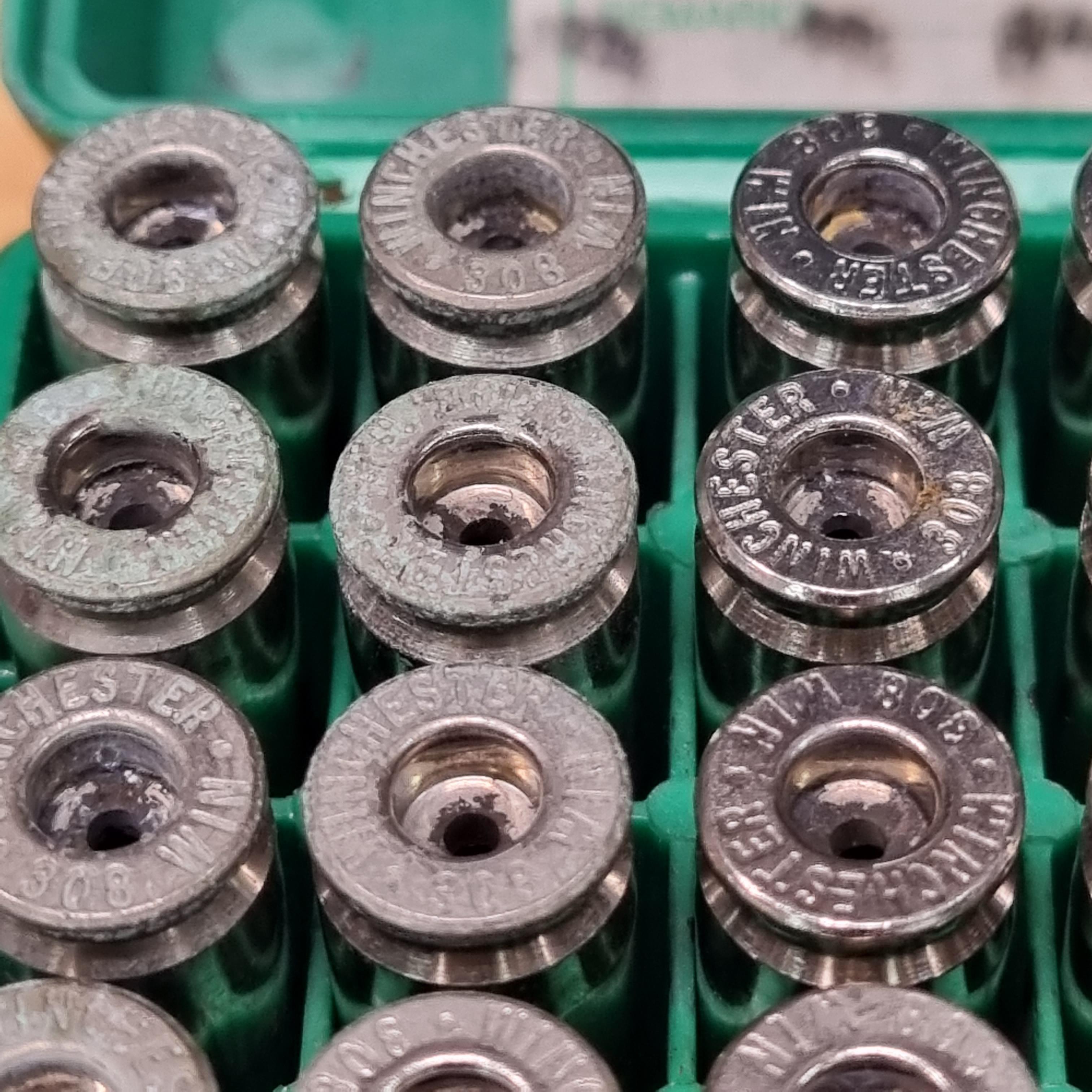 Is it worthwhile wet tumbling Nickel brass? Got some .308W that's gone