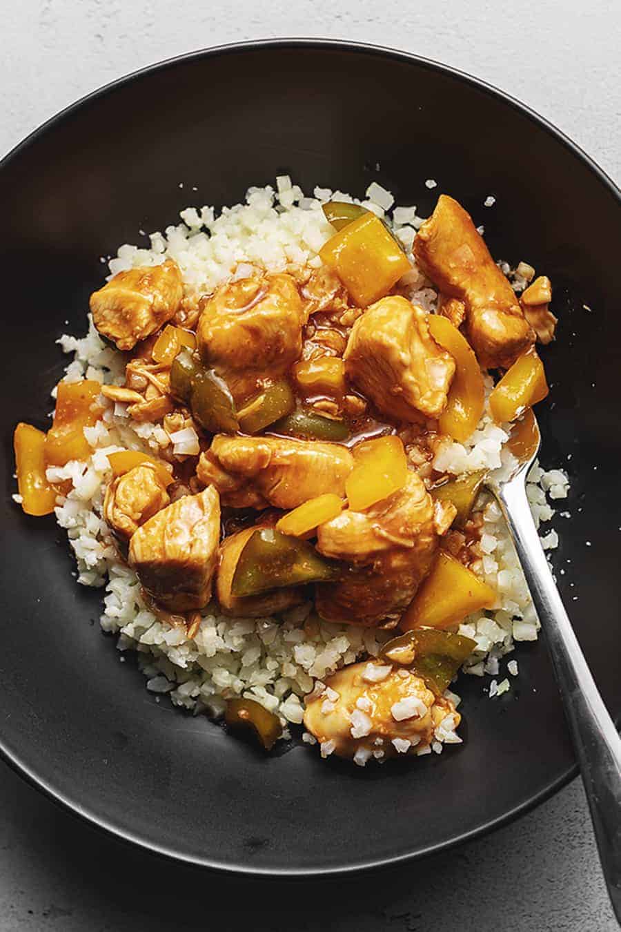 Keto Sweet and Sour Chicken r/EasyKetoMealPlan