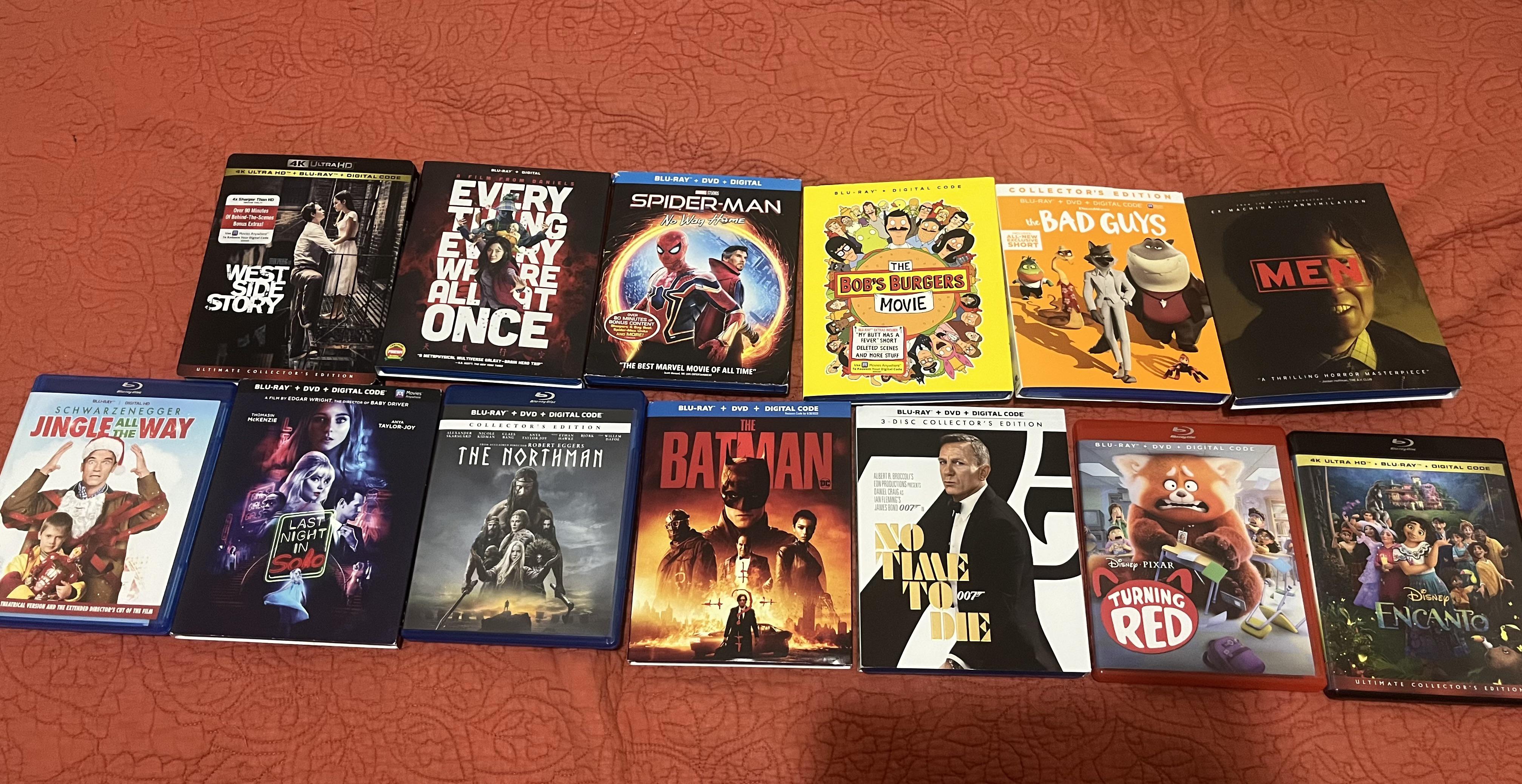 Black Friday BluRay haul r/Bluray
