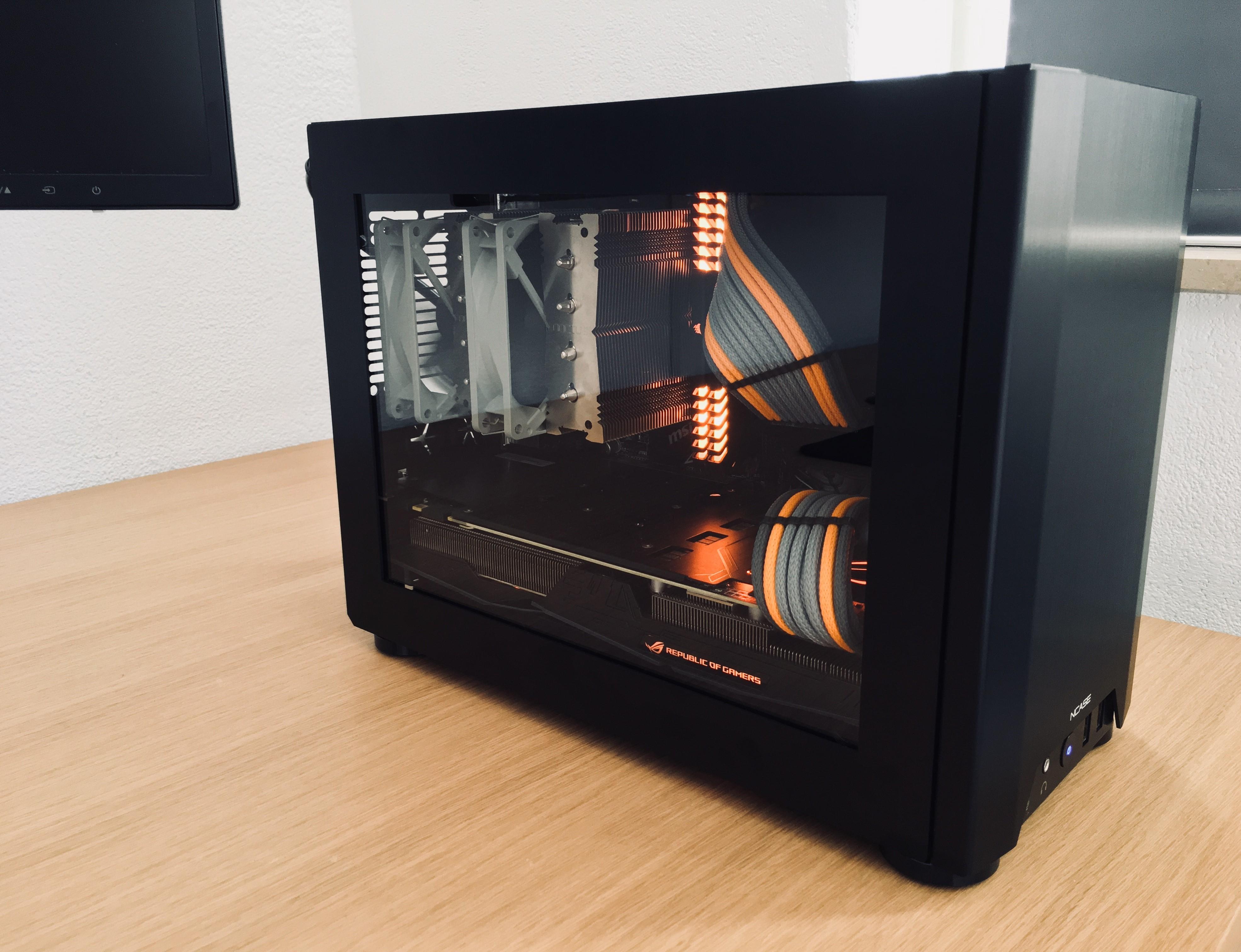 My beautiful NCase M1 build r/sffpc
