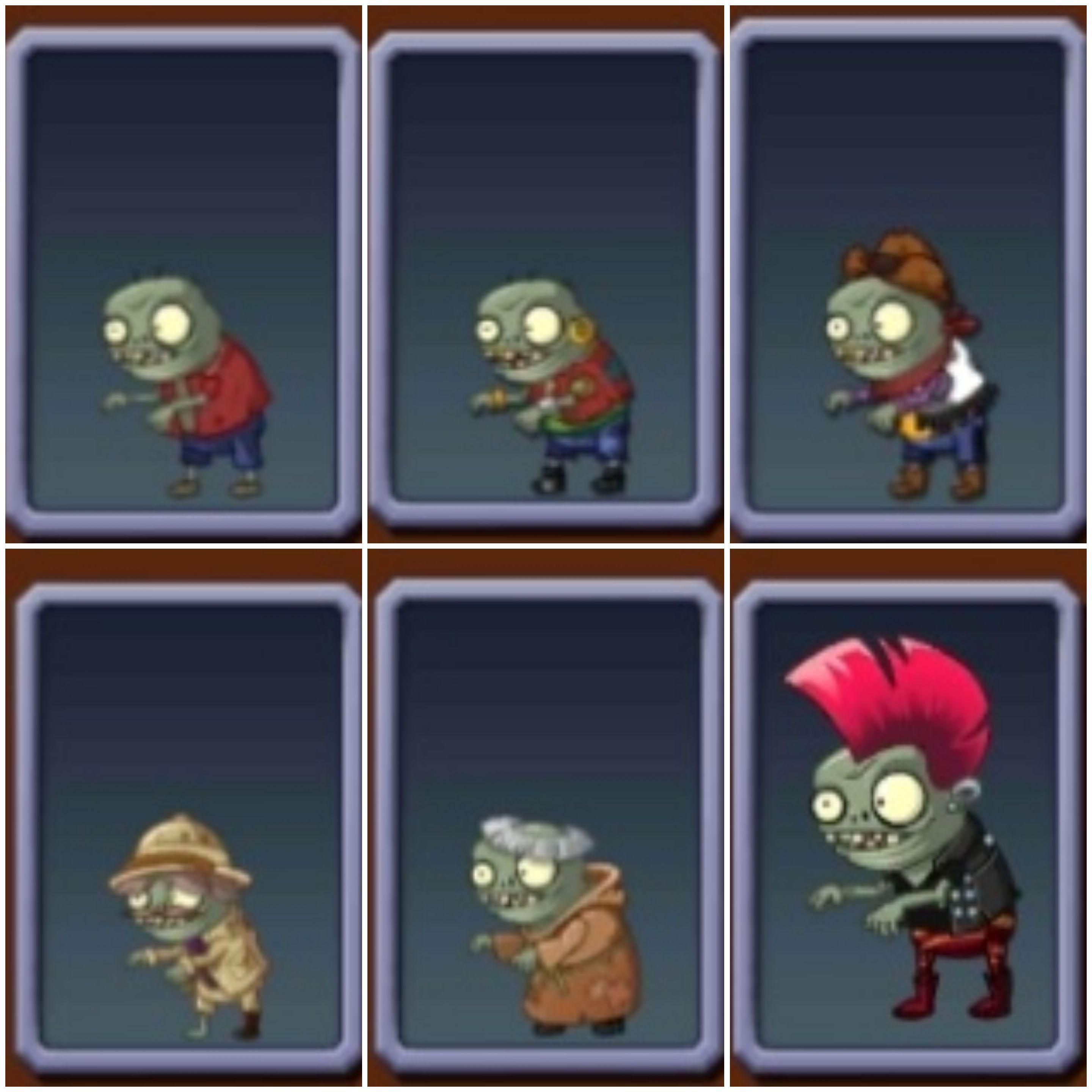 Plants Vs Zombies 2 Zombie Almanac