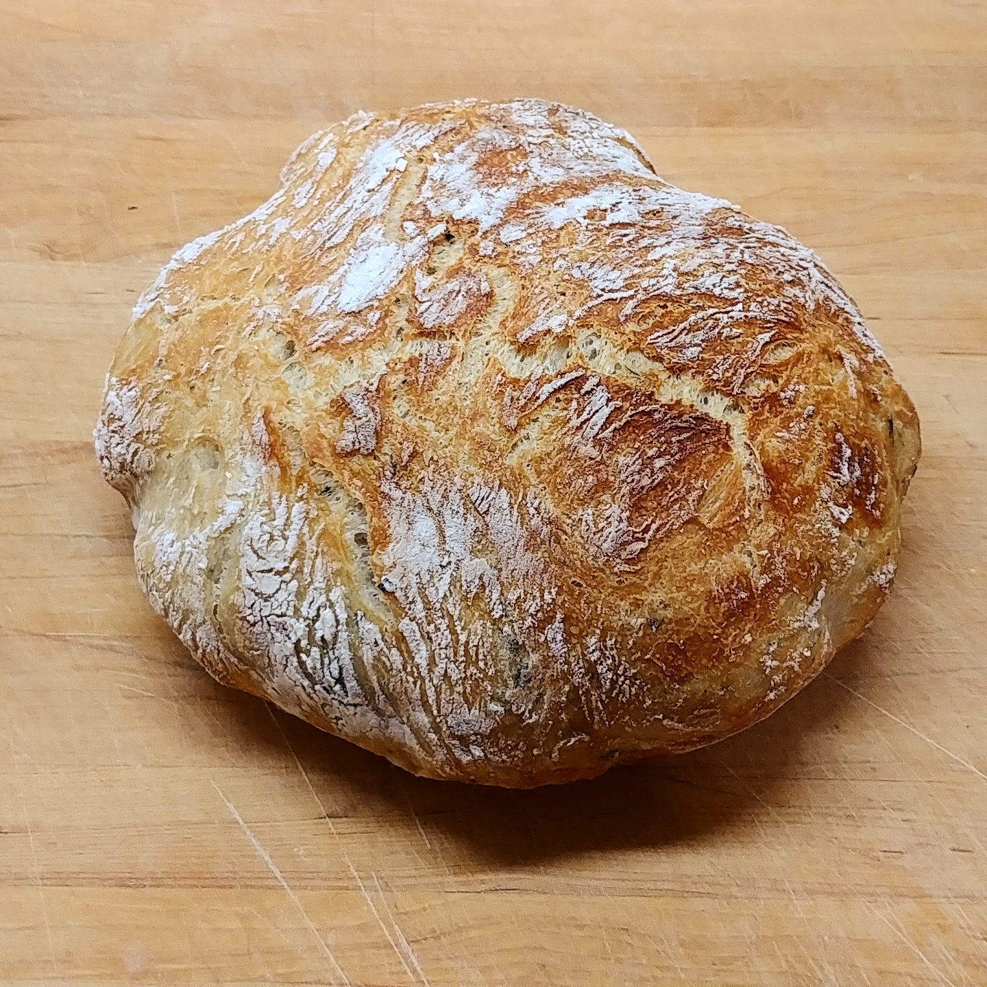 [HOMEMADE] Rustic Rosemary Bread r/food