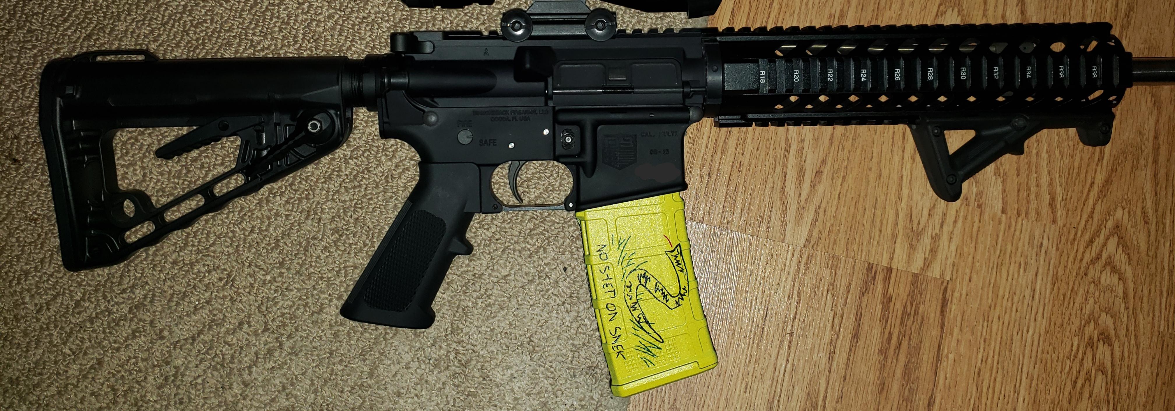 No, no step on snek. ar15