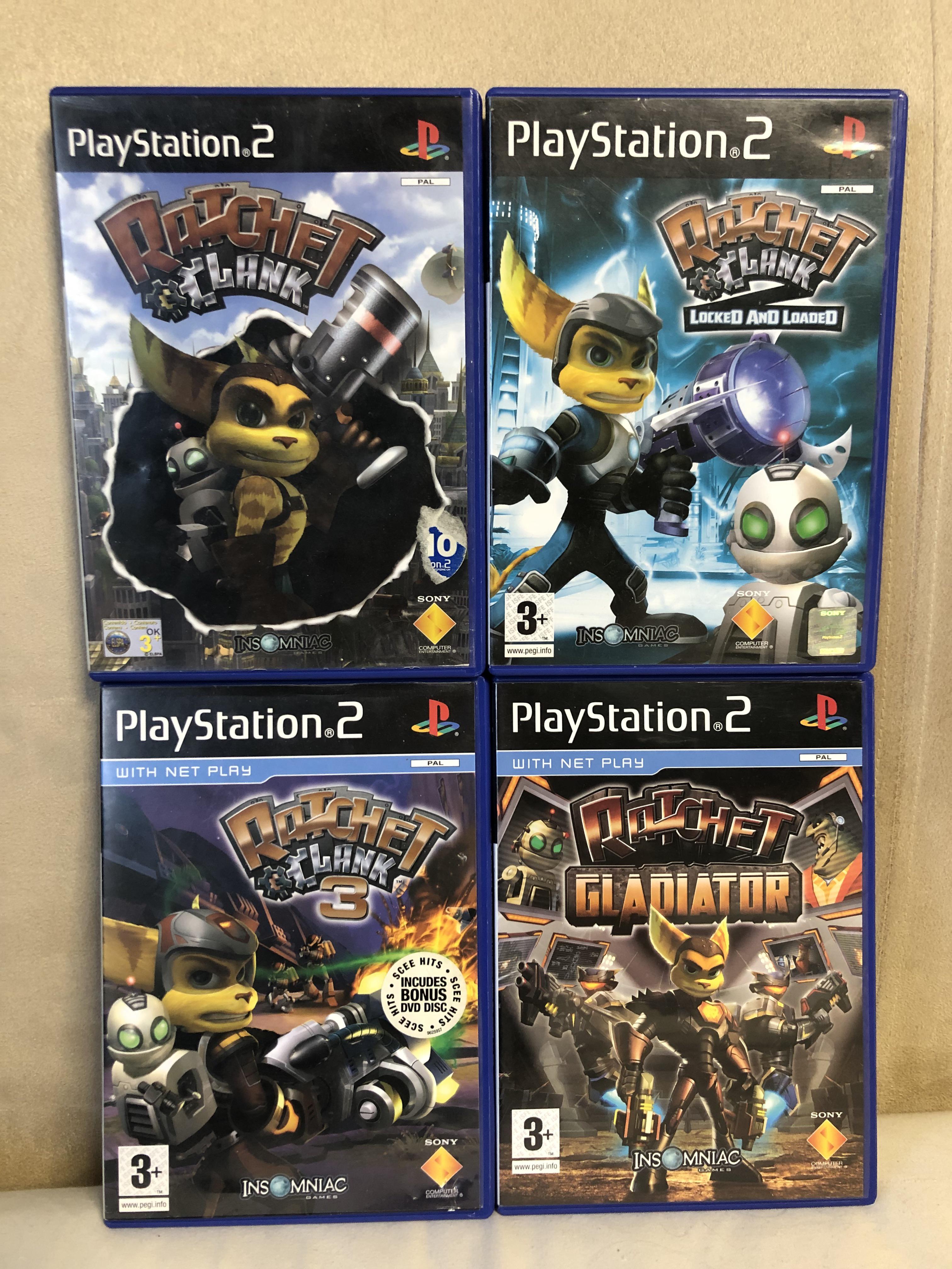 Here are my European versions of Ratchet & Clank games from 20022005