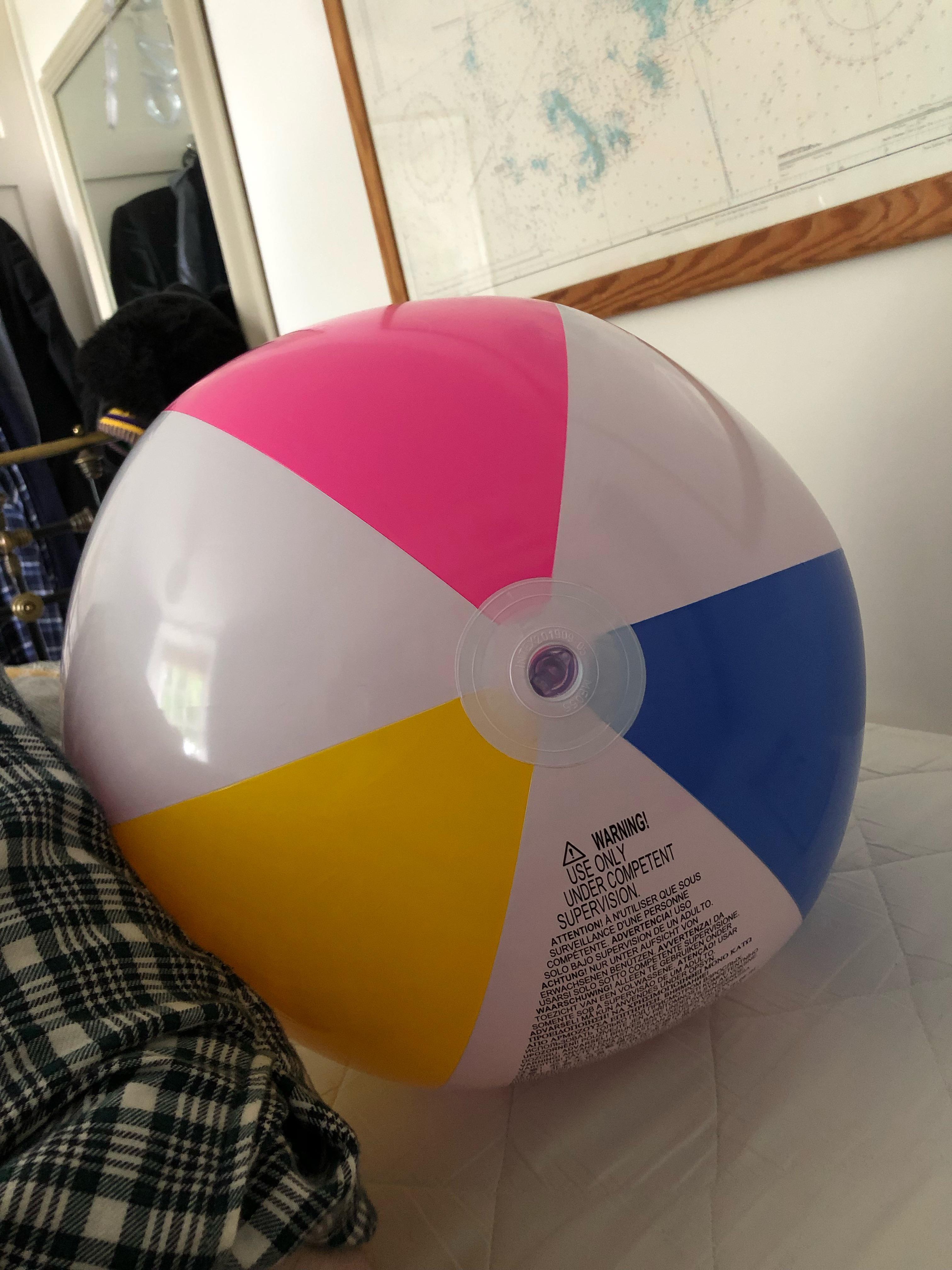 24 inch Beachball by Intex is excellent it’s nice and tight r