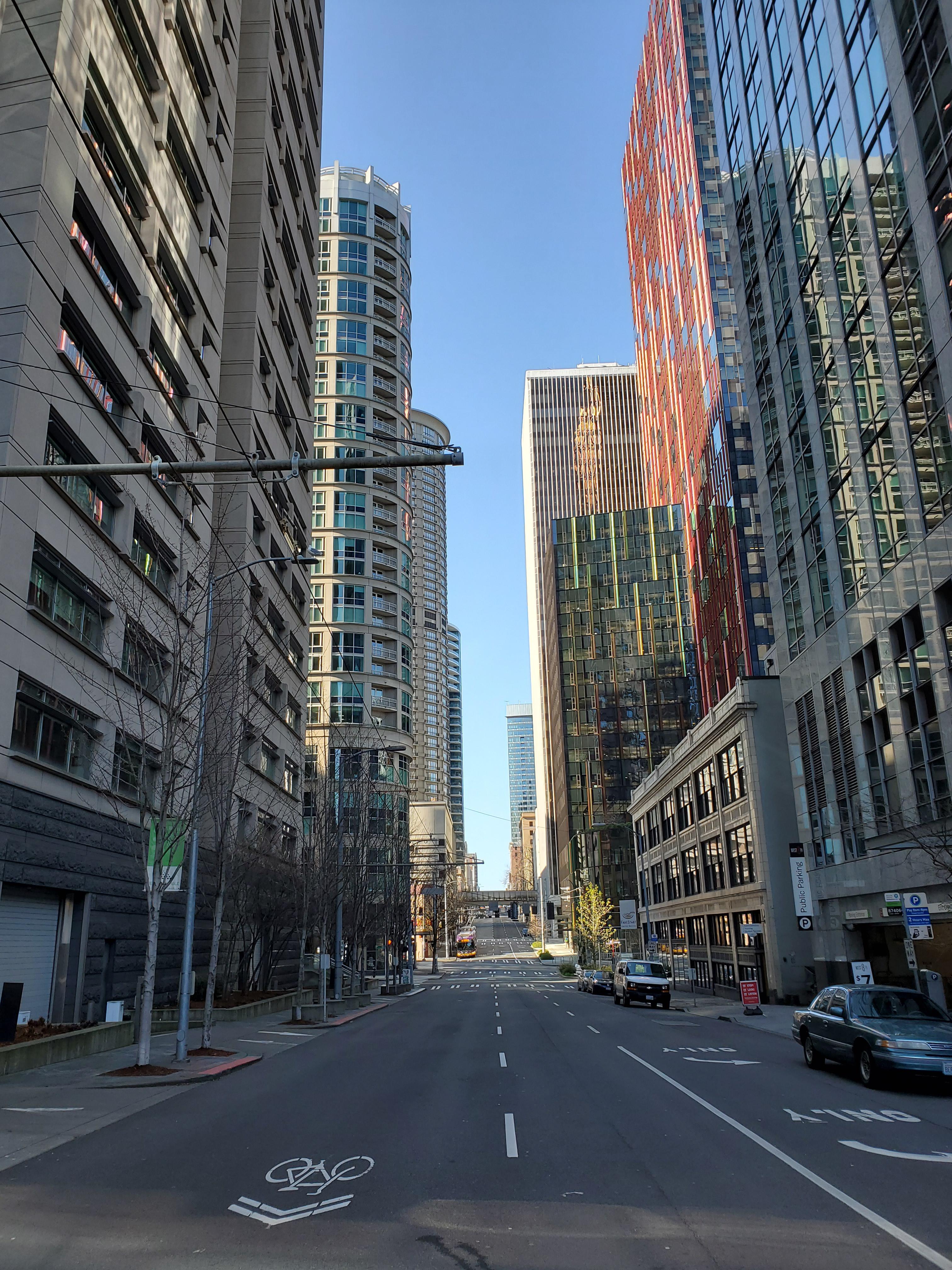 Seattle downtown at 10am on a workday r/SeattleWA