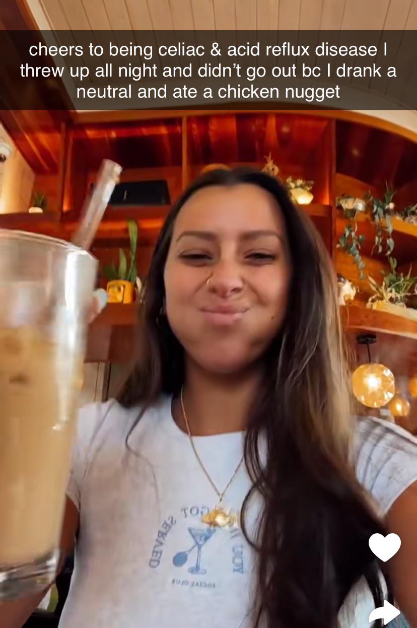 This liar.. Croissant, pizza, Olive Garden.. what else am I missing