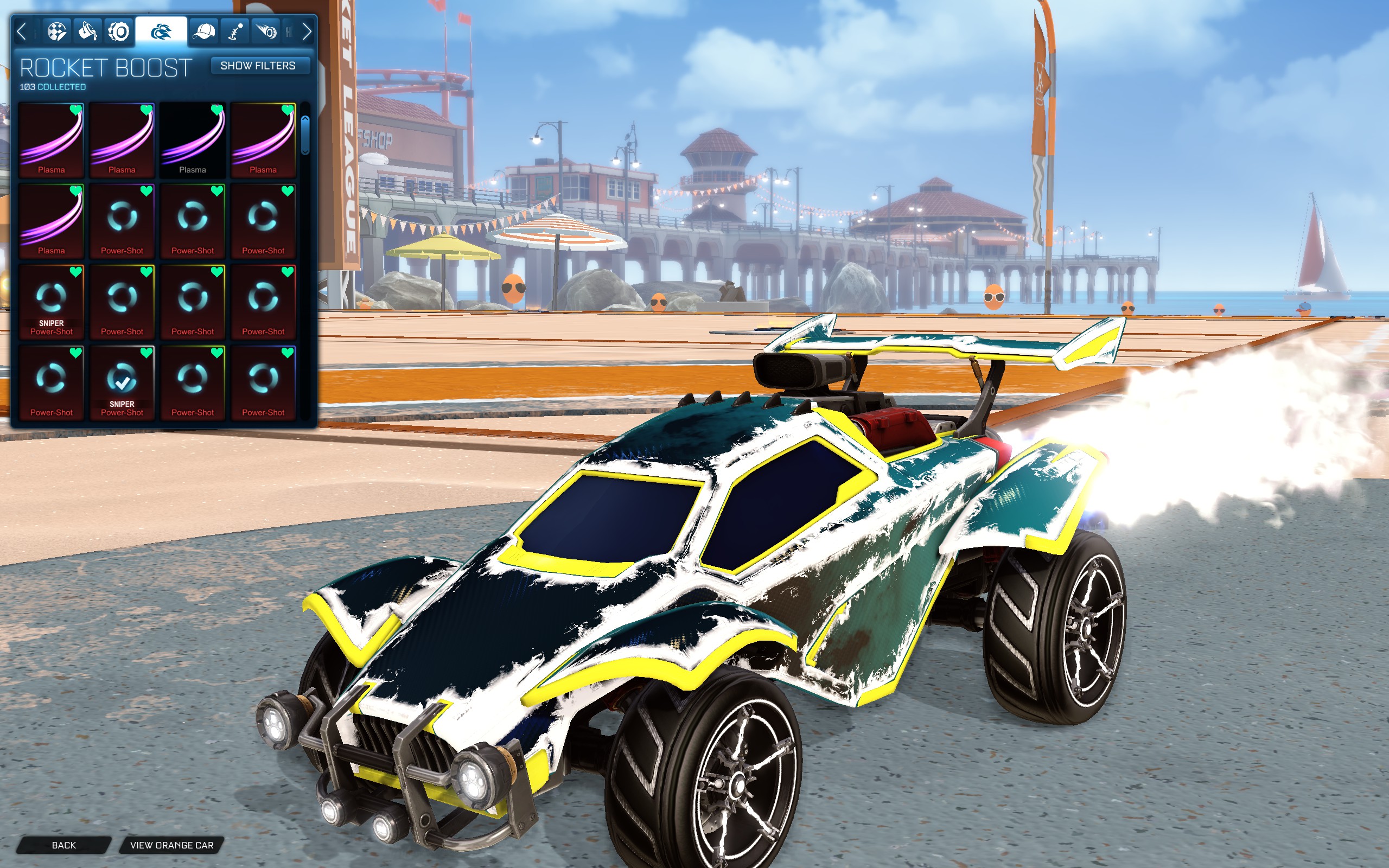 [Saffron Octane] [Heatwave] [Titanium White Flamethrower] [Titanium