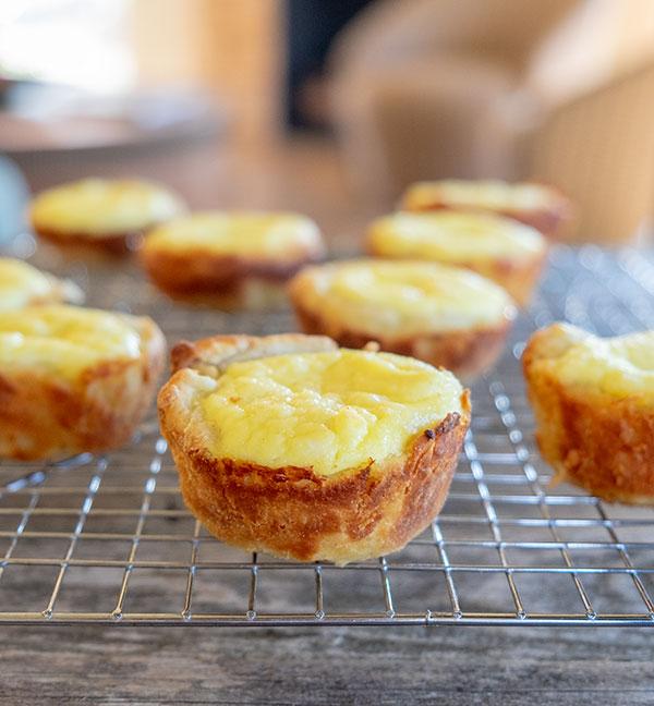 GlutenFree French Pastry Cheese Cups Think flaky, buttery pastry