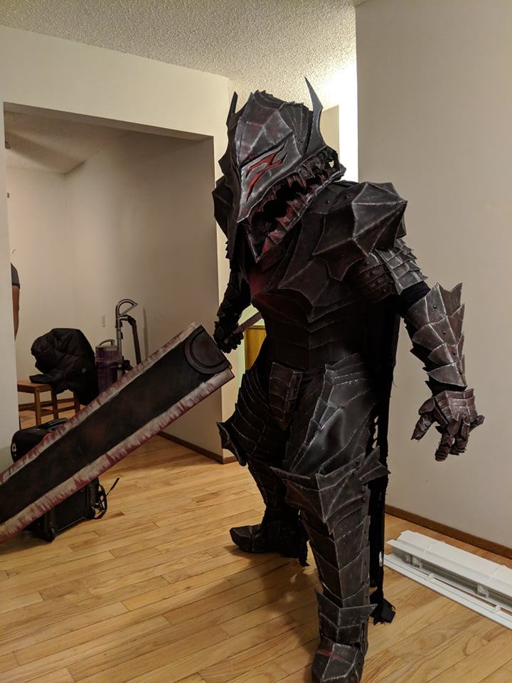 [Self] Guts Berserker Armor Cosplay r/cosplay