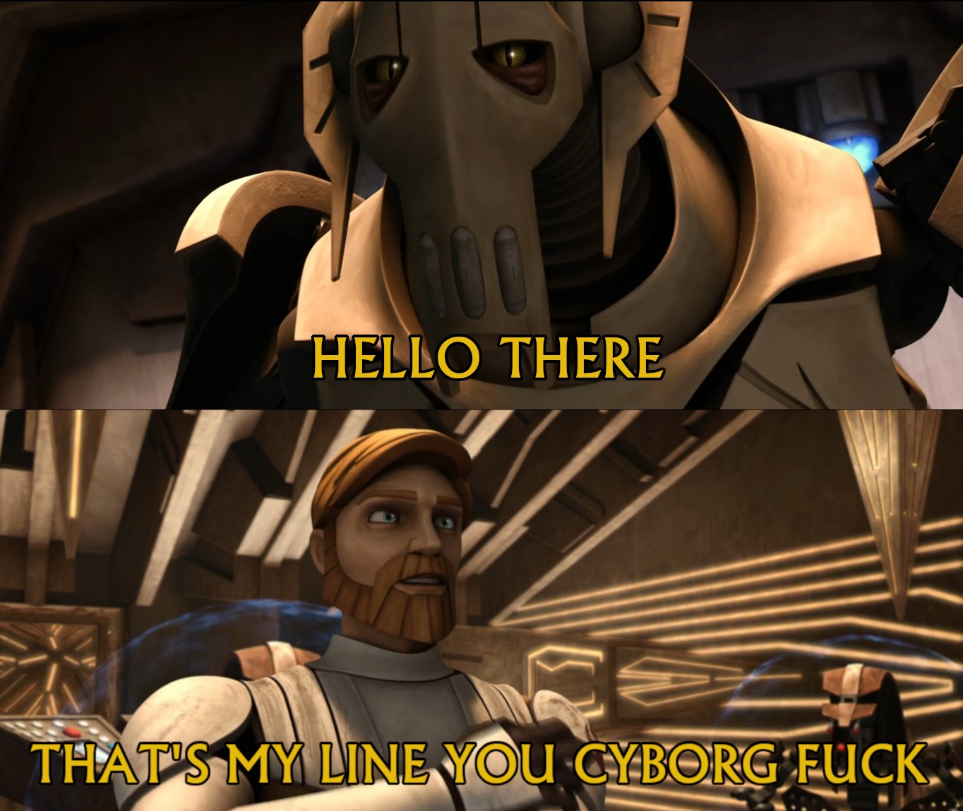 General Grievous? More like Darth Plagiarist PrequelMemes