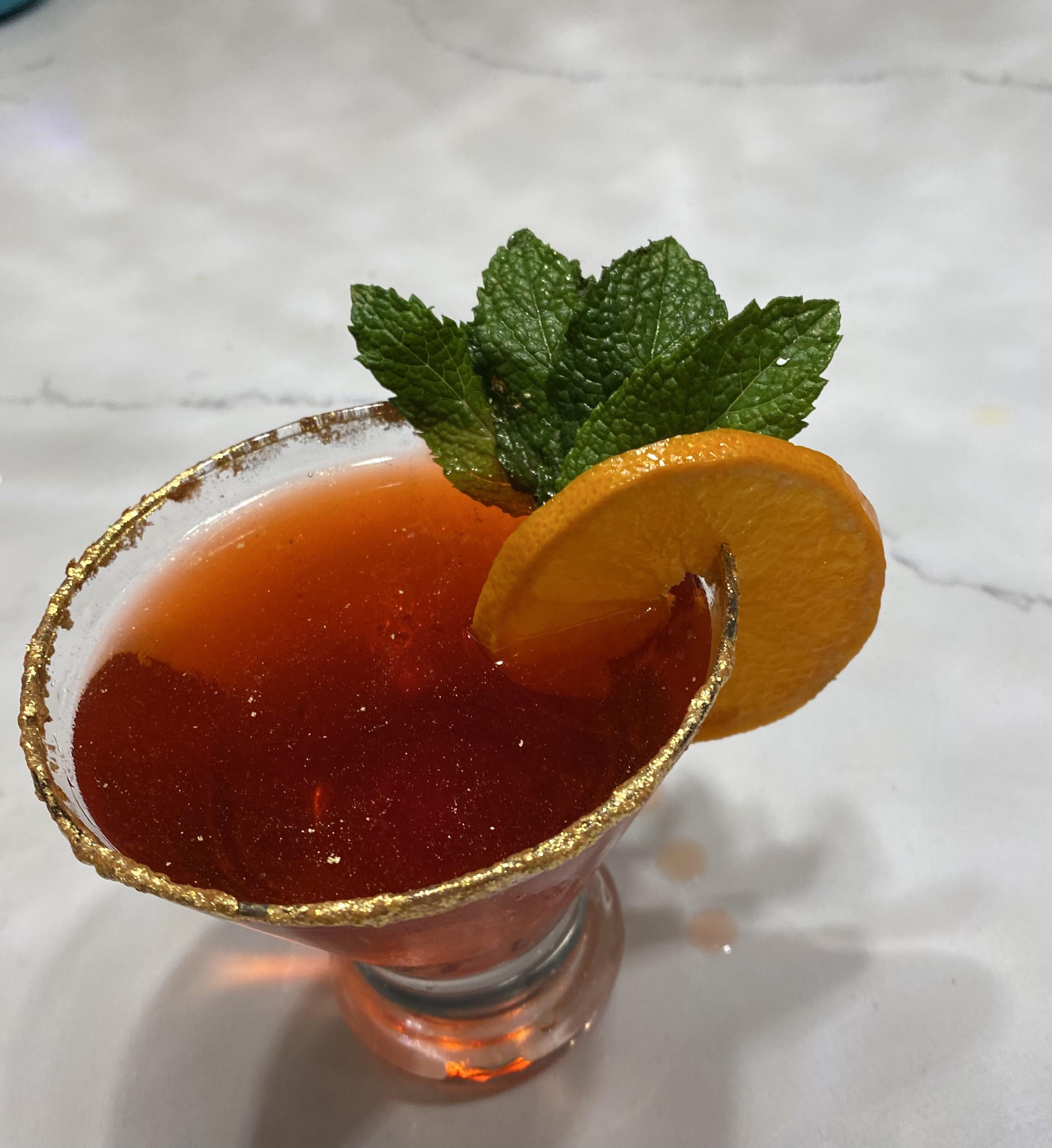 I made a cocktail based on DNC this time! r/ffxiv