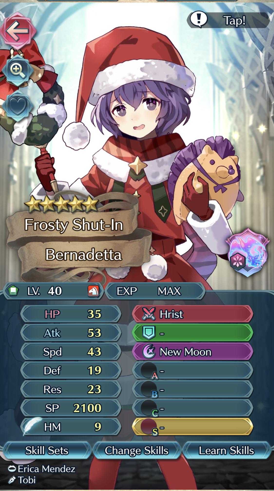 Pulled Bernie recently! I’m actually not sure how to build her. What’re