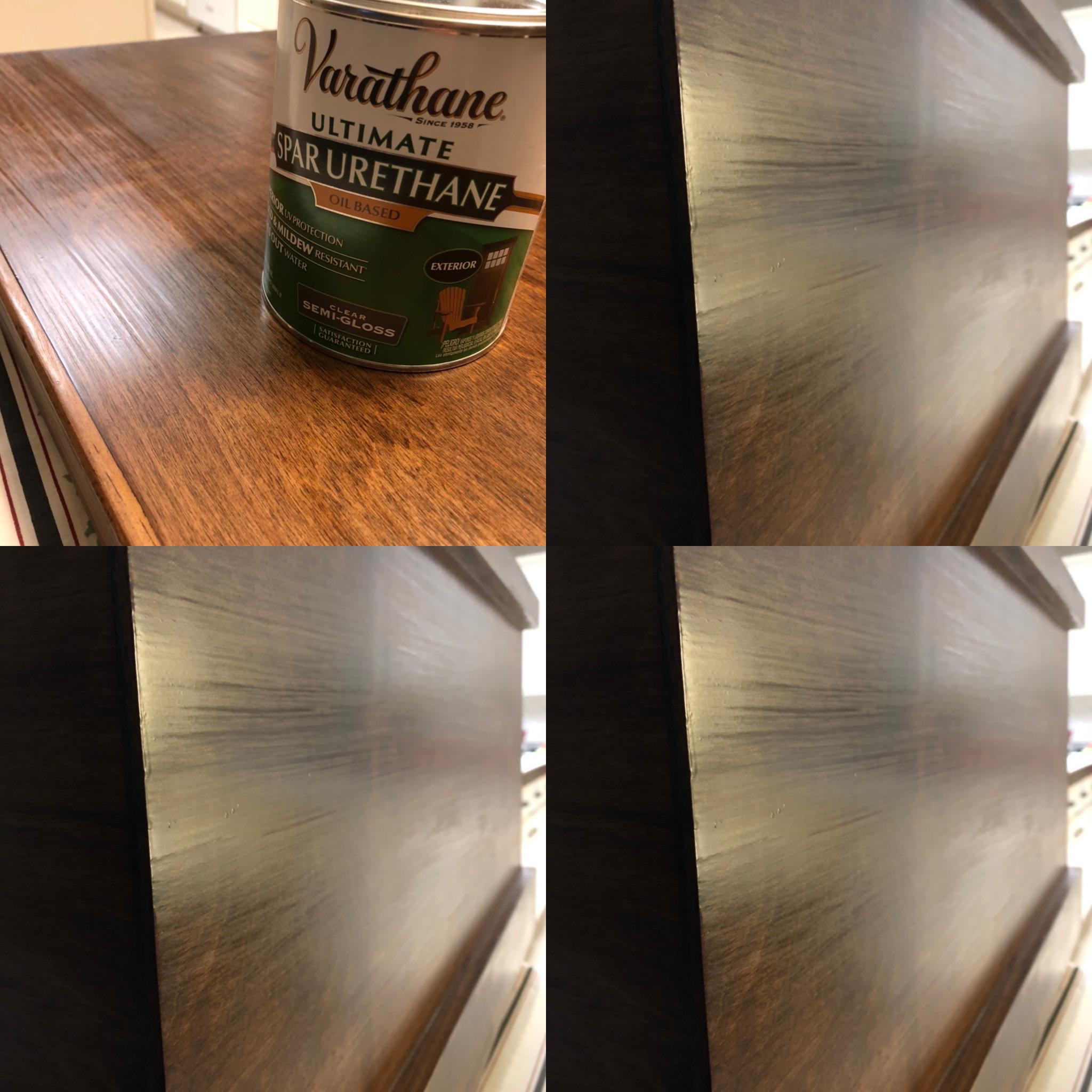 Spar Urethane Help! r/woodworking