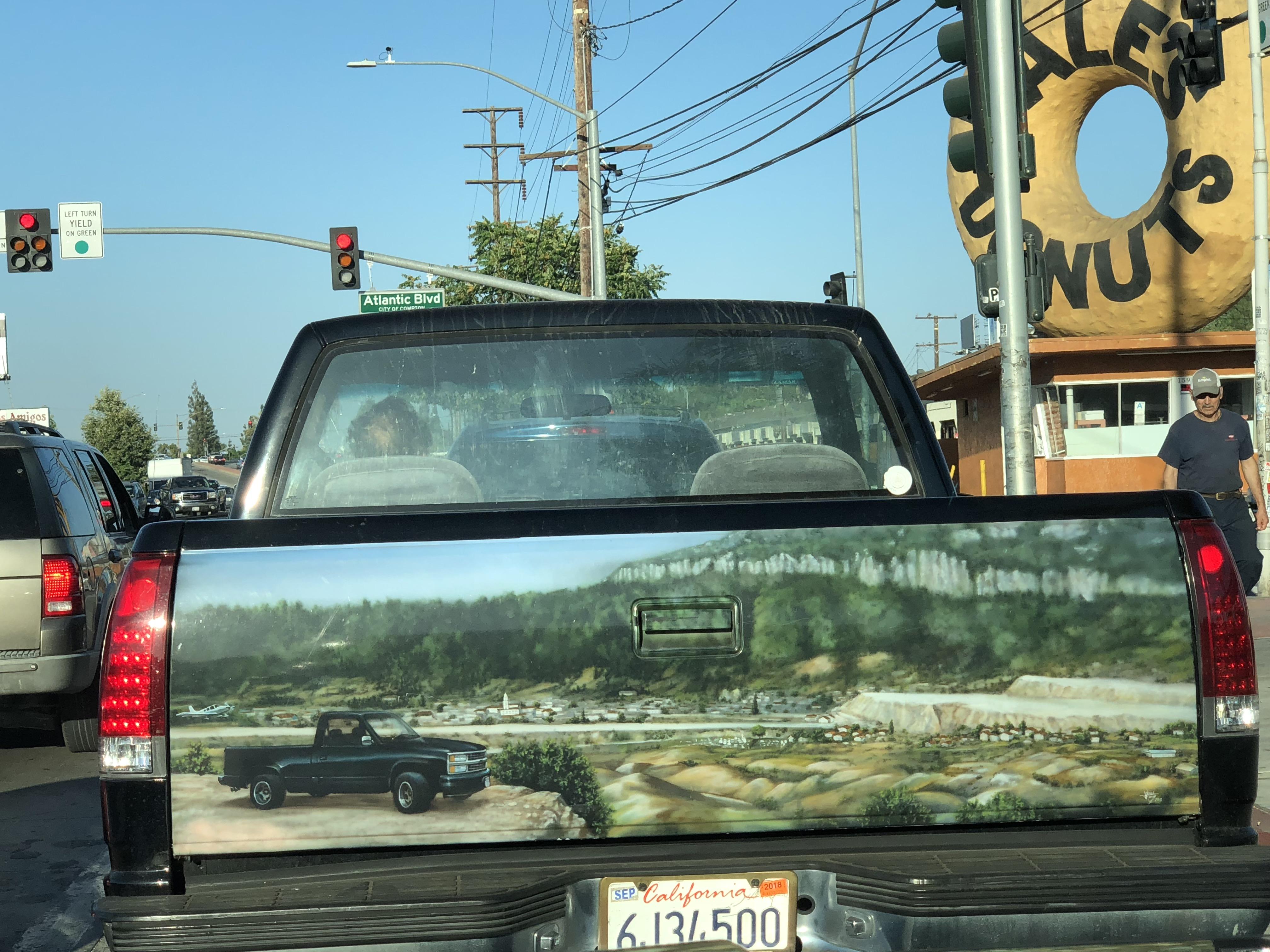 A mural on your truck, of your truck r/ATBGE