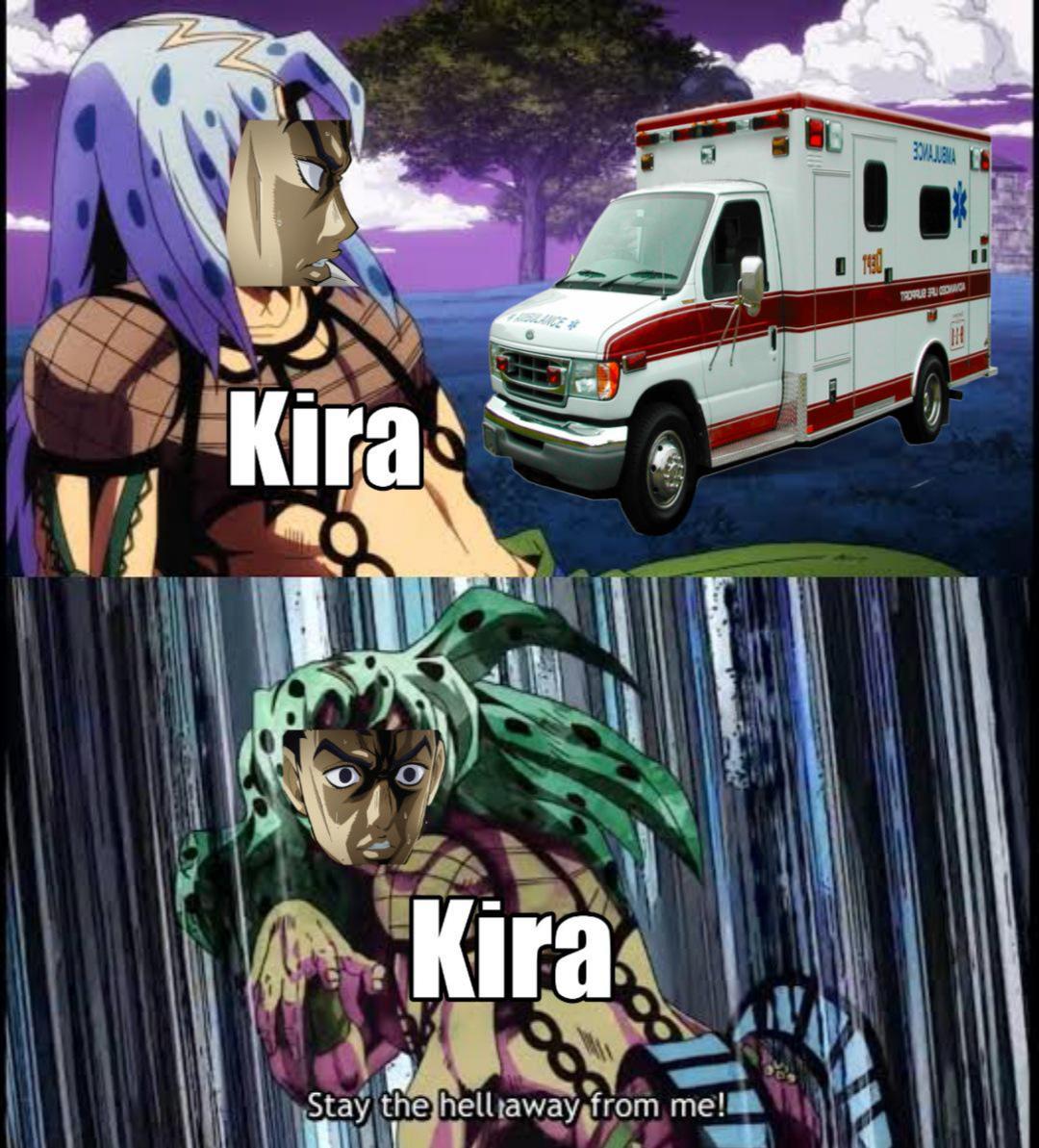 kiras stand should have been The Hand instead r/jojokes