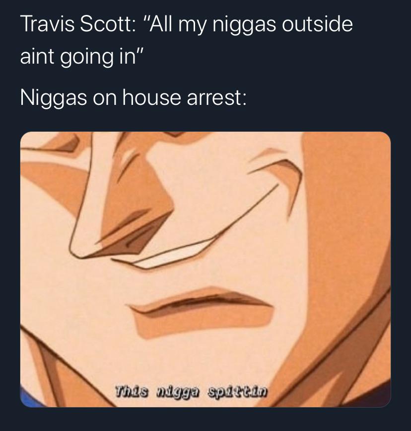 WE BEEN HANGIN OUTSIDE, GOIN IN travisscott
