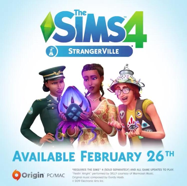 The Sims 4 StrangerVille Promo Art r/thesims