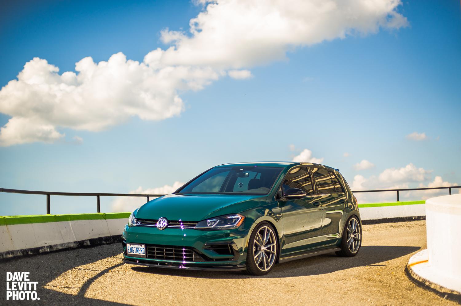My Racing Green Golf R, hard to not look back walking away from it r