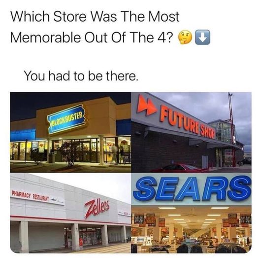 Which store was the most memorable r/Winnipeg