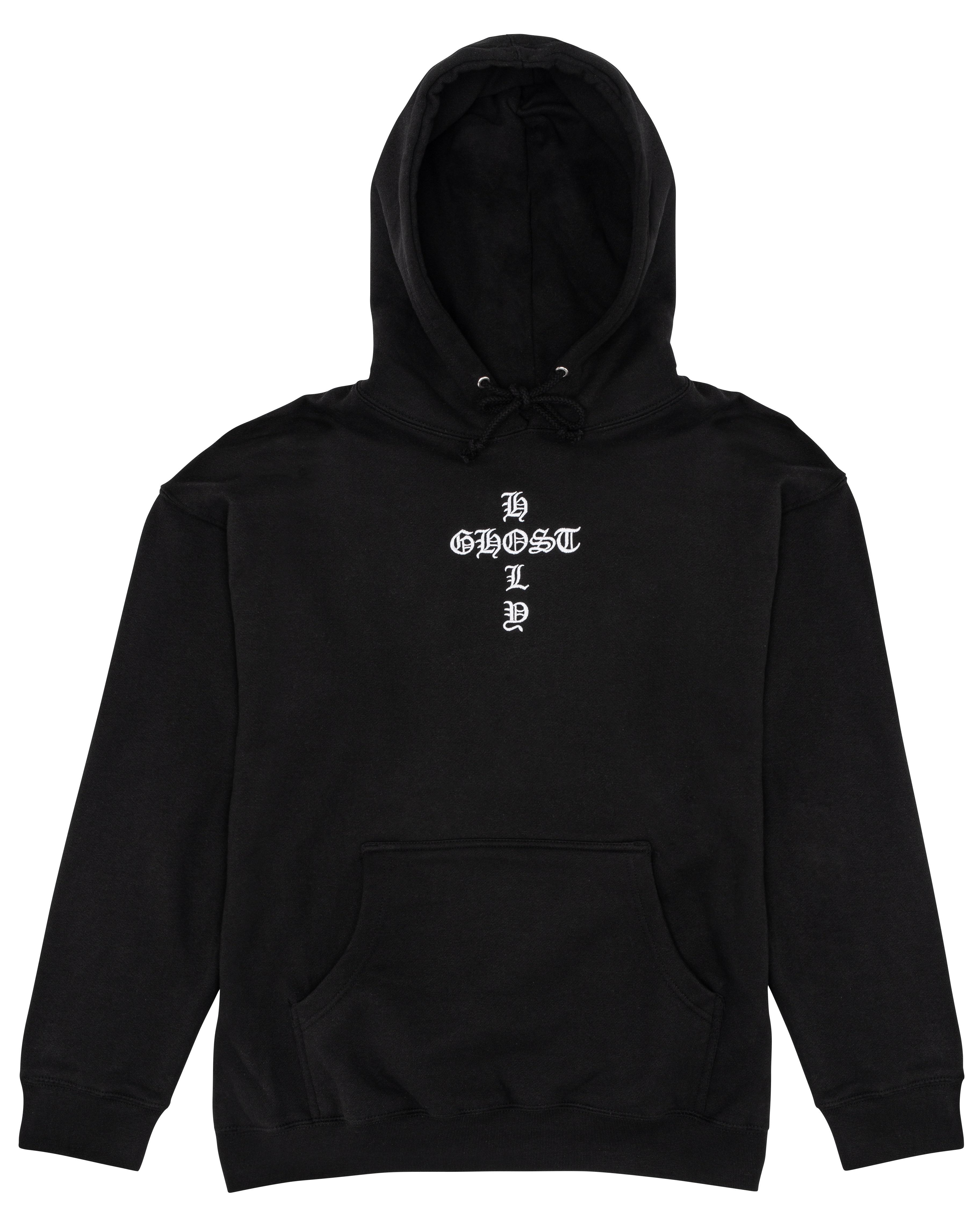 “Holy Ghot” Embroidered hoodies available on 31320 for preorder