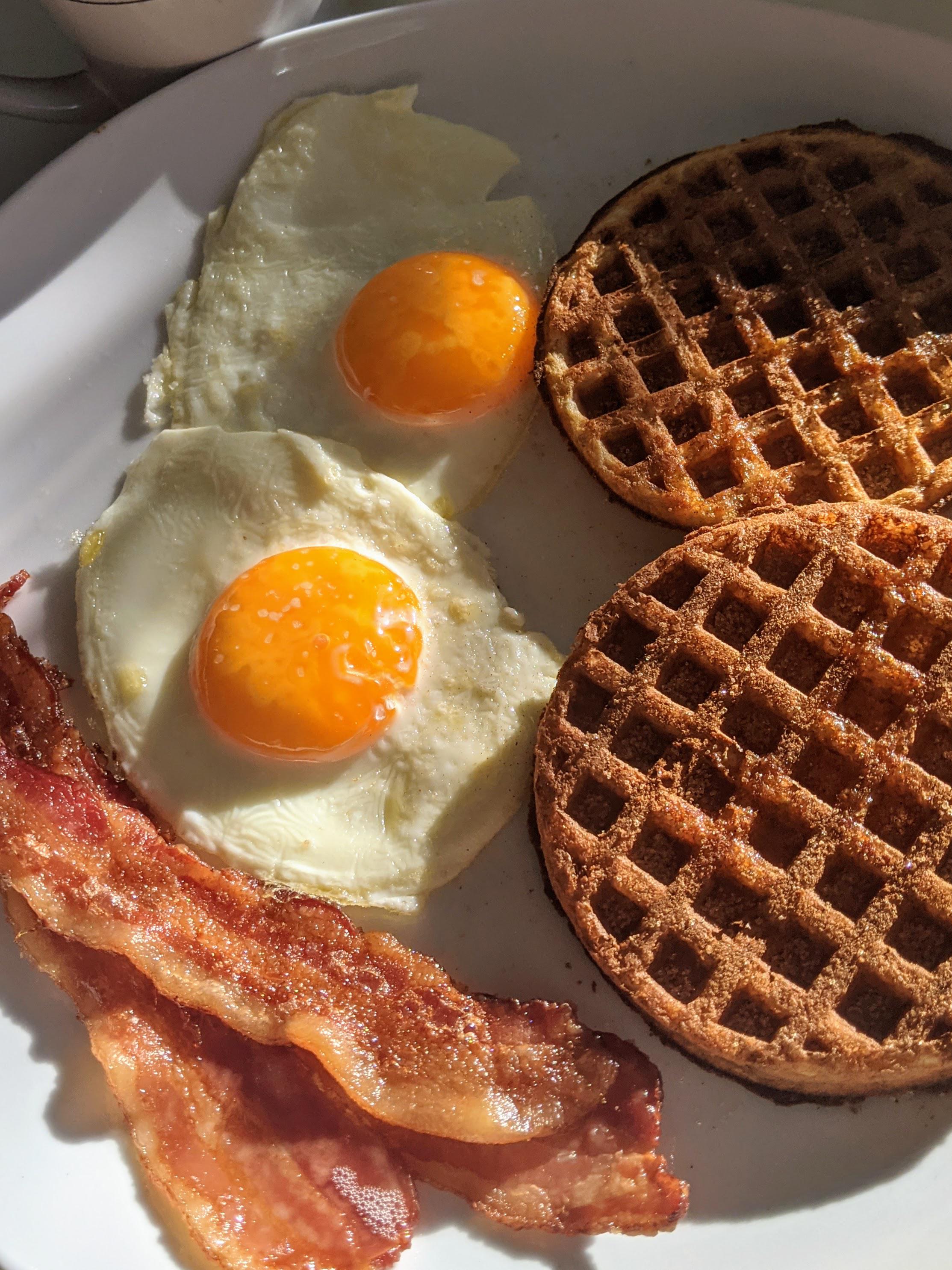 Birch Bender Keto Waffles are pretty good 6g net carbs for 2 r/Keto_Food