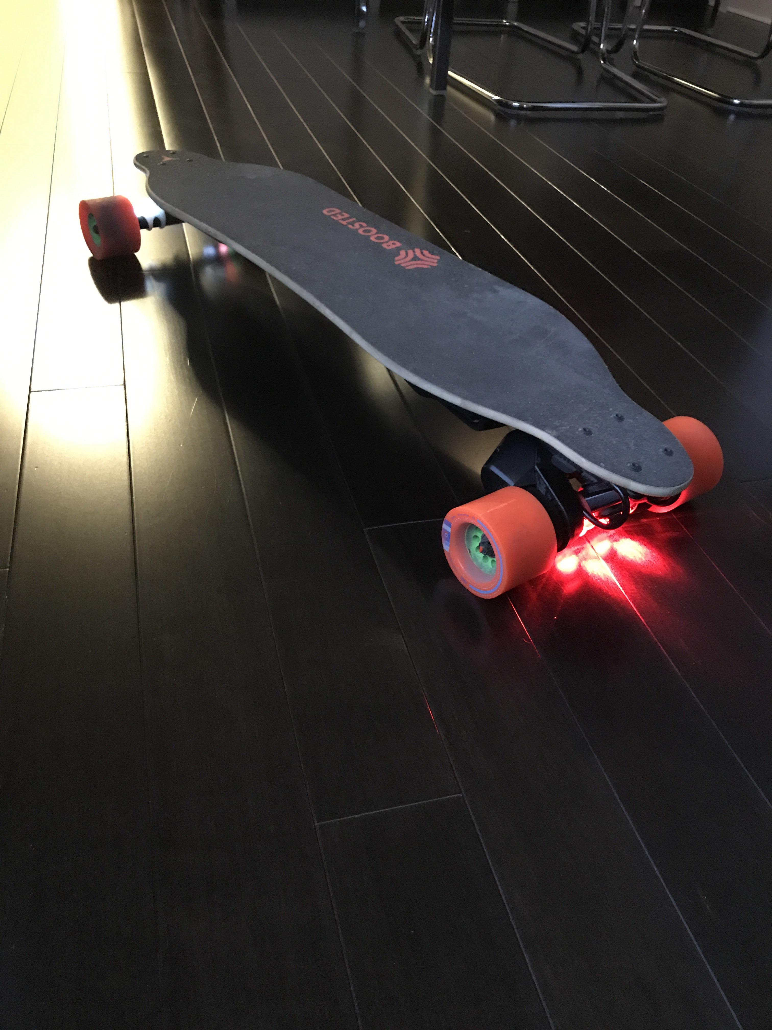 Bike lights on my boosted board. r/boostedboards