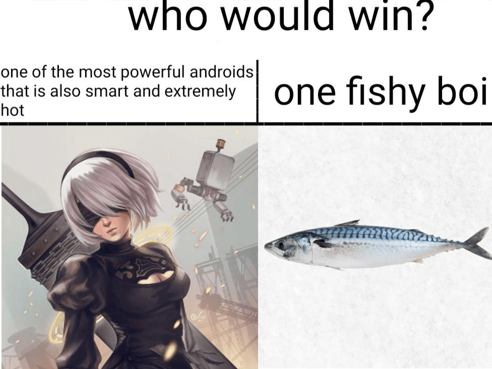 hey 2b, I wouldn't eat that! r/nier