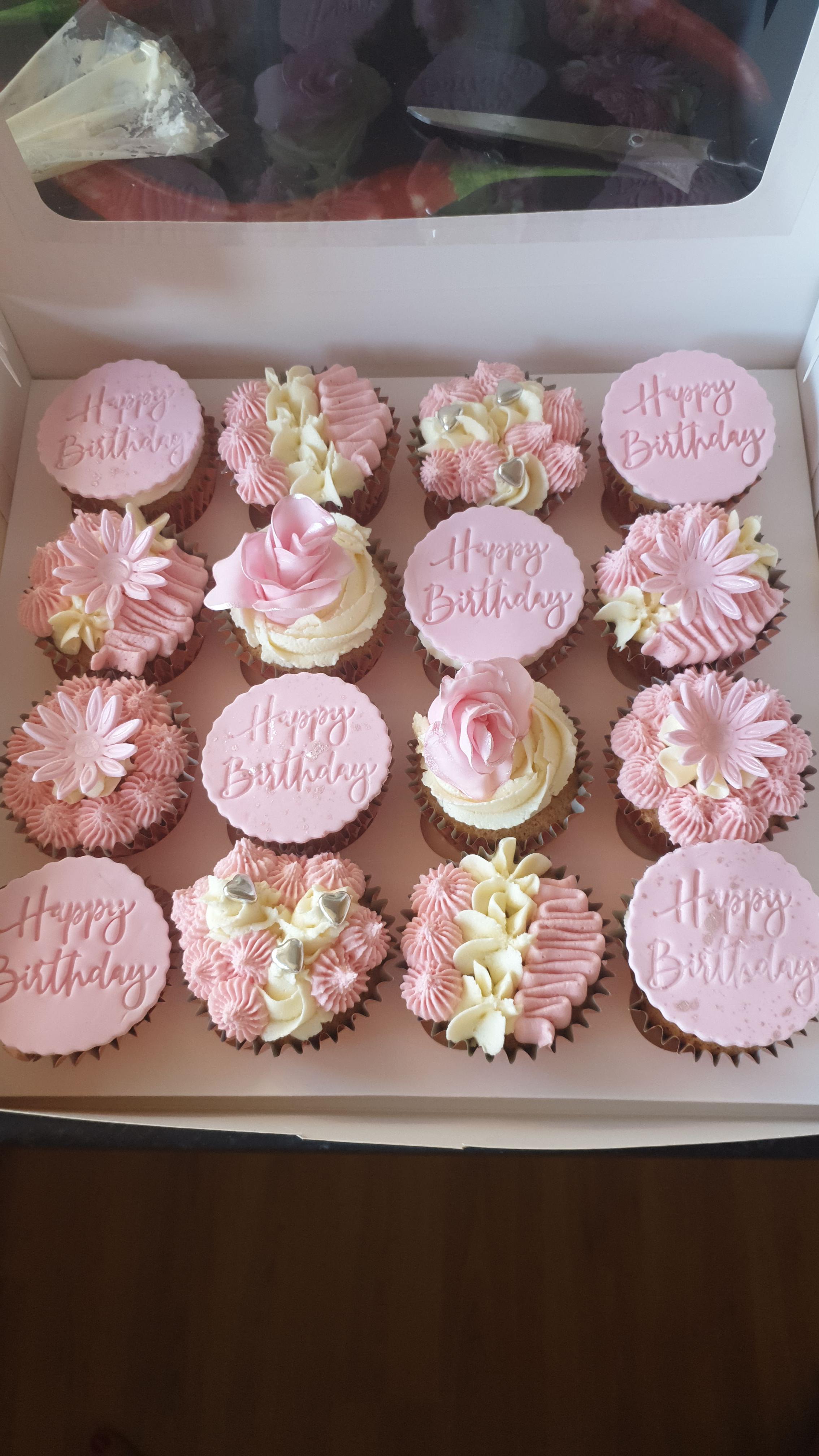  Girly birthday cupcakes   r/cupcakes