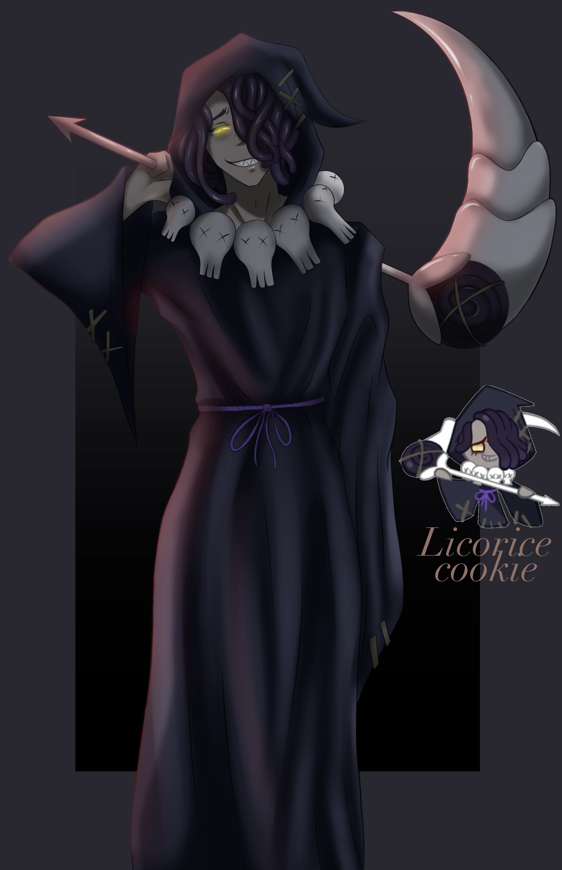 Human Licorice Cookie 👻 check out my Insta! r/CookieRunKingdoms