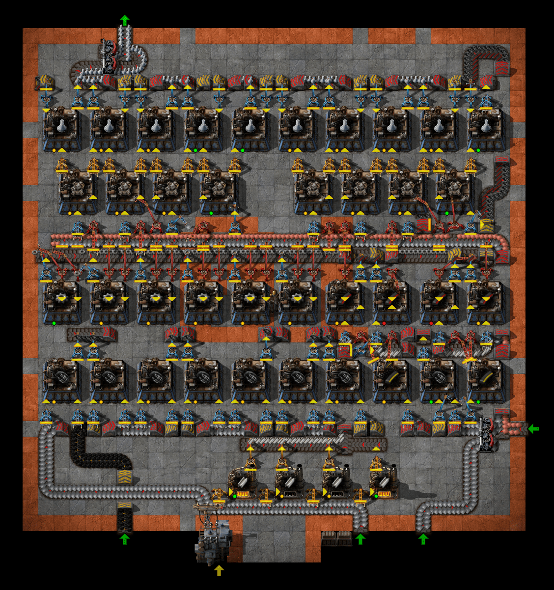I took /u/NilsvN 's Compact 16x24 Military Science blueprint, and built
