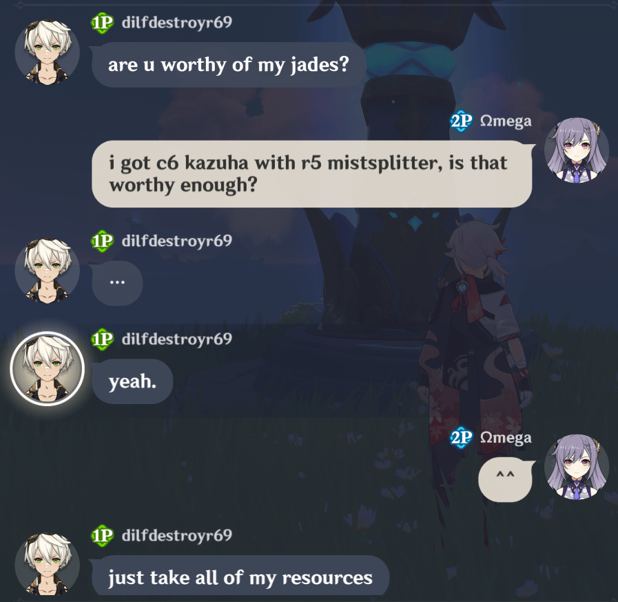 How to farm mats 101 r/Genshin_Memepact