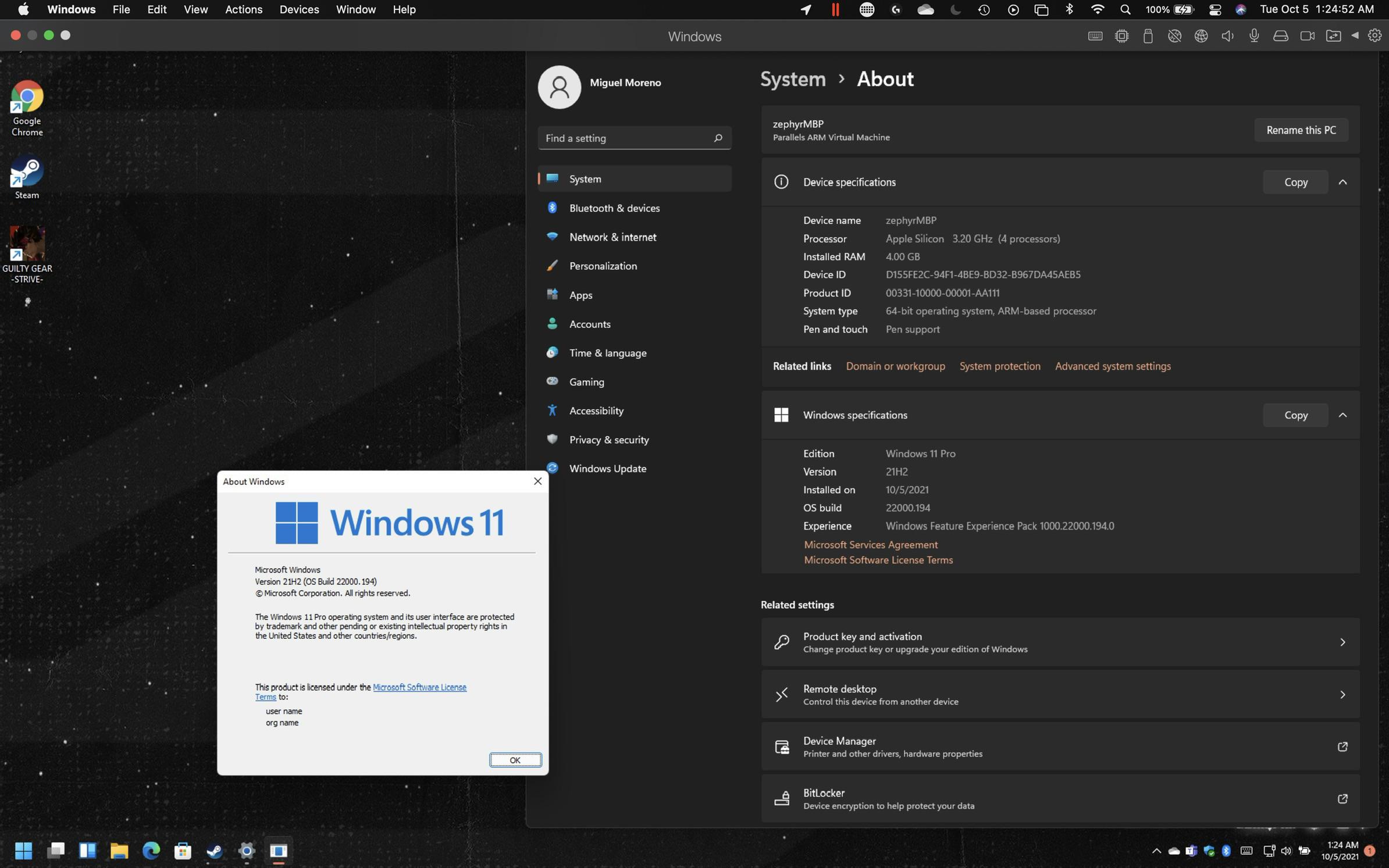 Windows 11 for ARM (Public Release) [NOT INSIDER BUILD] working on